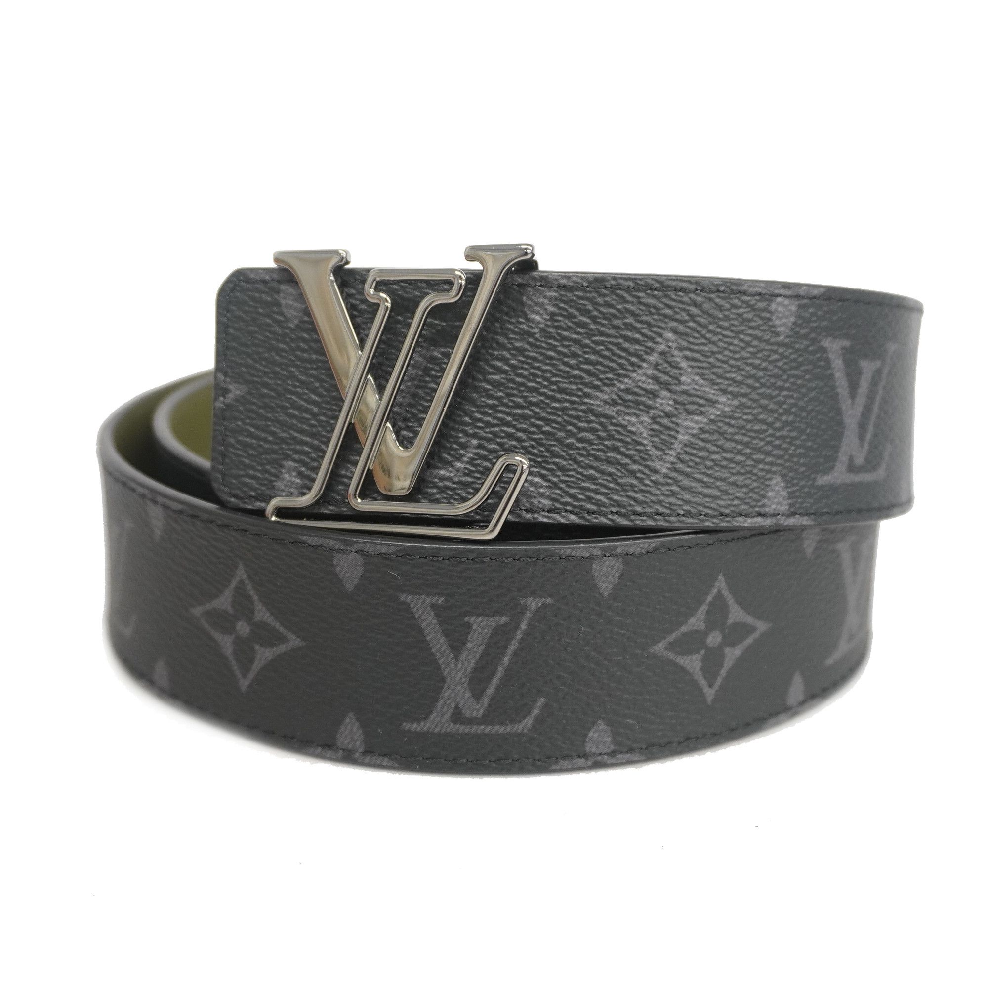 Louis Vuitton Sunture LV Initial Reversible Pyramid Belt