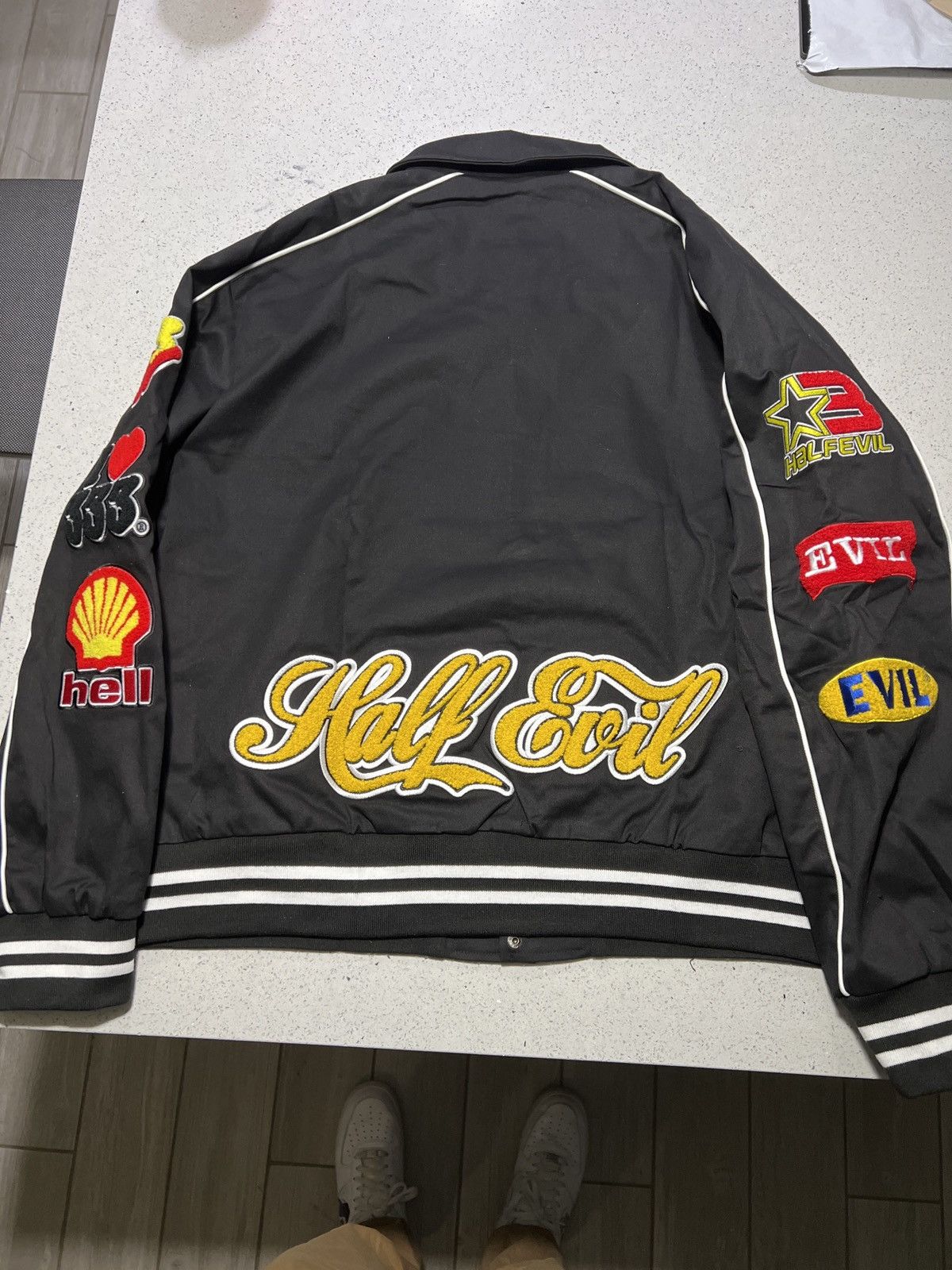Half Evil 333 Corp Varisty Jacket