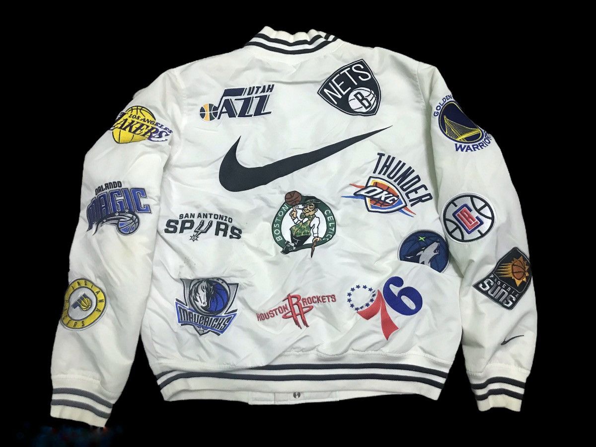 supreme x nike x nba bomber jacket
