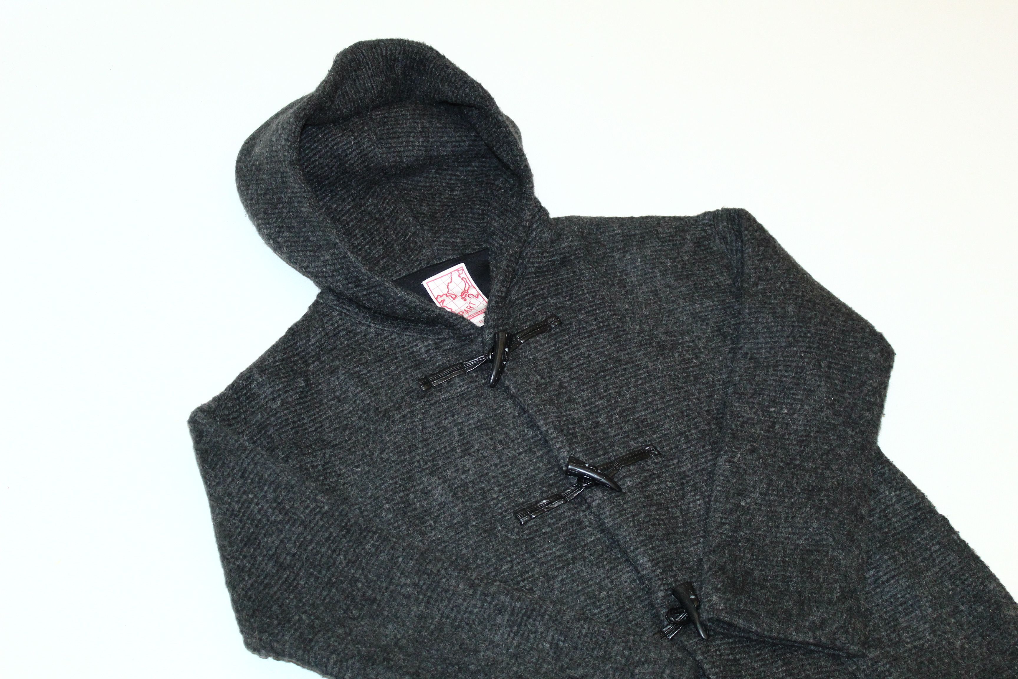 Junko Shimada 💥 Junko Shimada Part 2 Hybrid Wool Rib Knit Hooded Cardigan Size US M / EU 48-50 / 2 - 6 Thumbnail