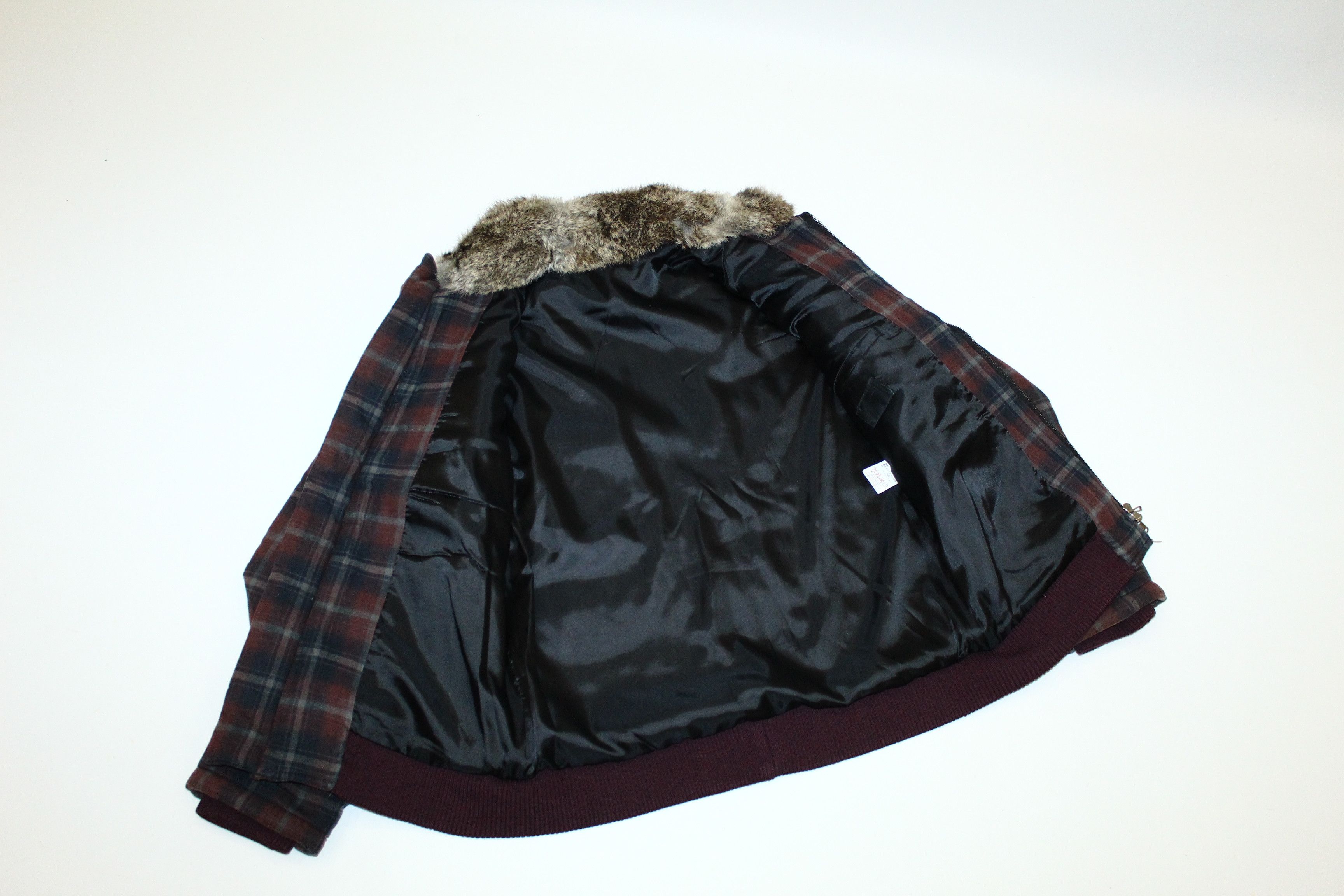 Iroquois Japan VTG🔥Iroquois Japan Plaid Padded Casual Jacket Faux Fur Neck Size US M / EU 48-50 / 2 - 3 Thumbnail