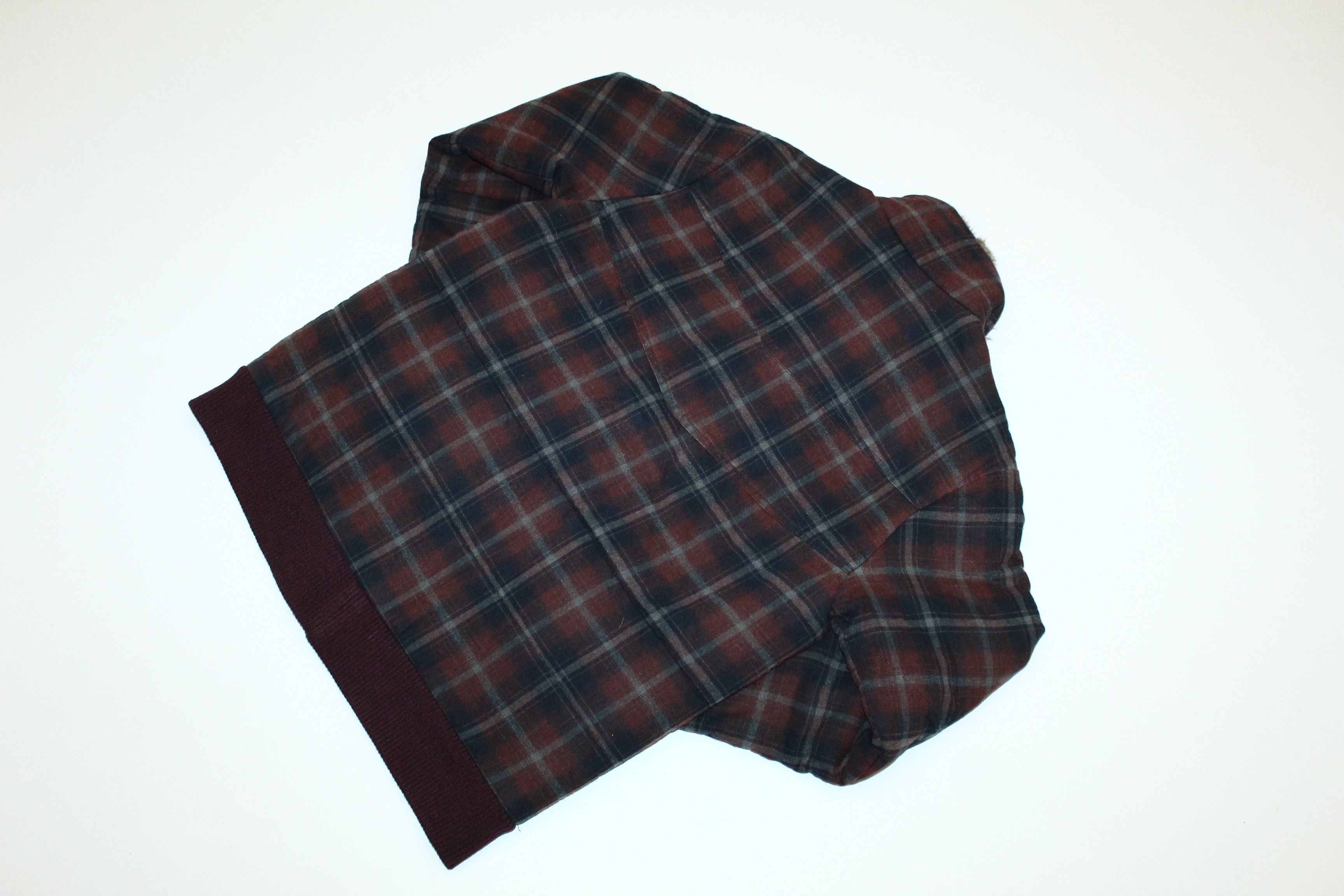Iroquois Japan VTG🔥Iroquois Japan Plaid Padded Casual Jacket Faux Fur Neck Size US M / EU 48-50 / 2 - 5 Thumbnail