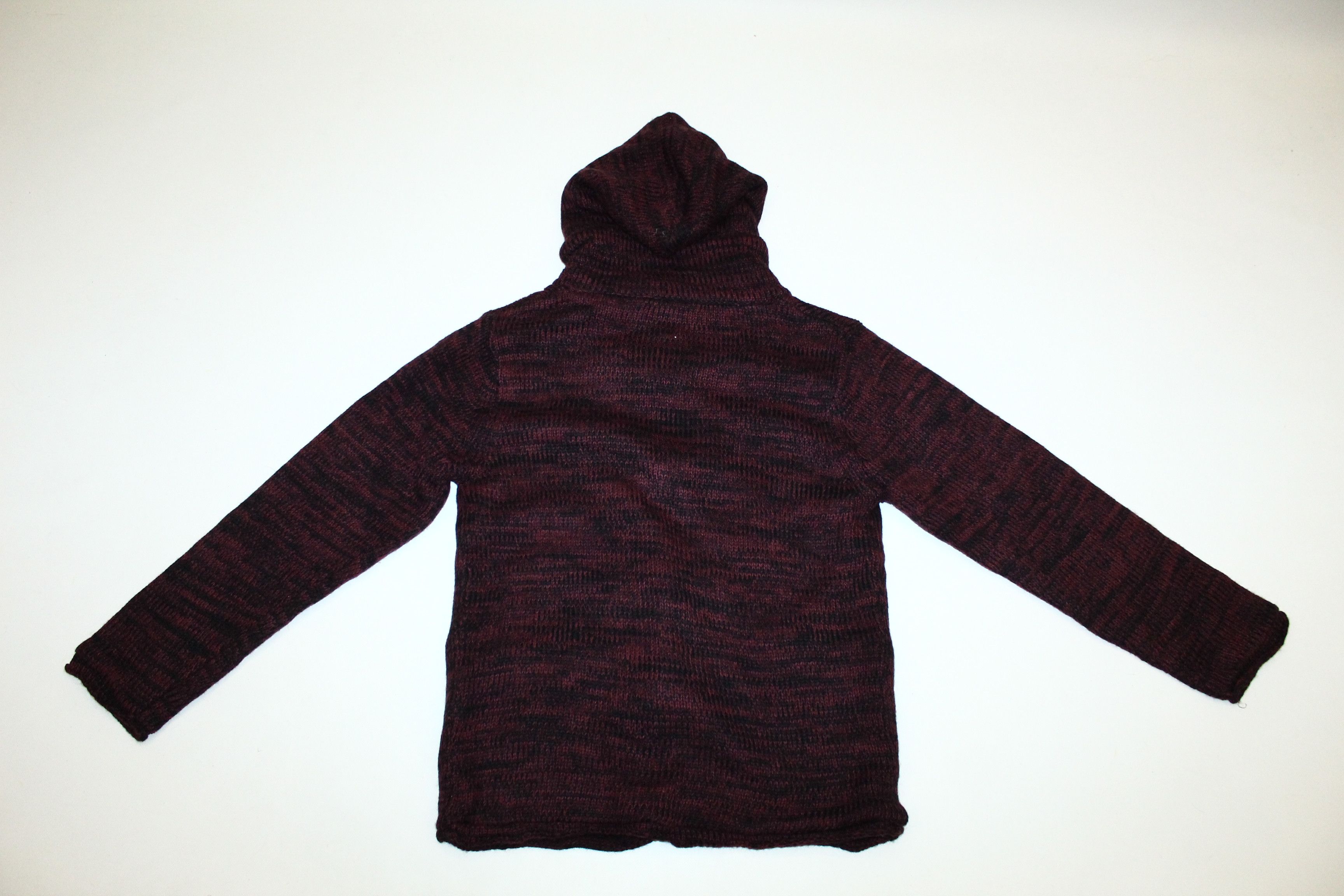 Plus One Clothing 💥 Plus One Clo. Japan Wool Knit Sherpa Hooded Cardigan Size US M / EU 48-50 / 2 - 9 Thumbnail