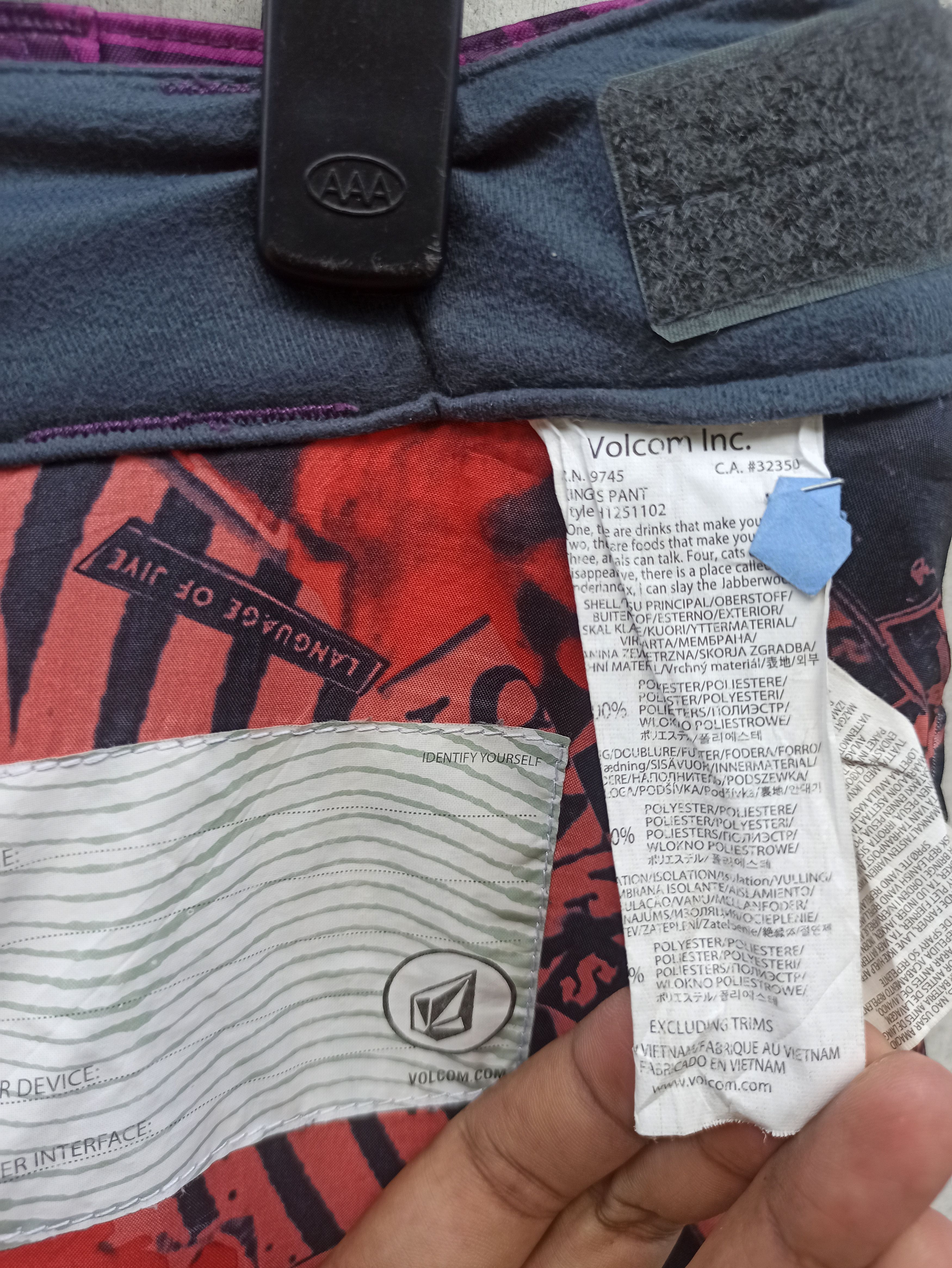 Volcom Volcom Ayers Insulated Pant Snowboard Ski 15k Waterproof Size US 32 / EU 48 - 12 Thumbnail