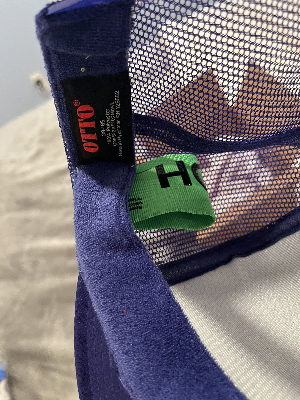 Virgil Abloh Virgil Abloh Torch Hat Purple Brand New Size ONE SIZE - 5 Thumbnail