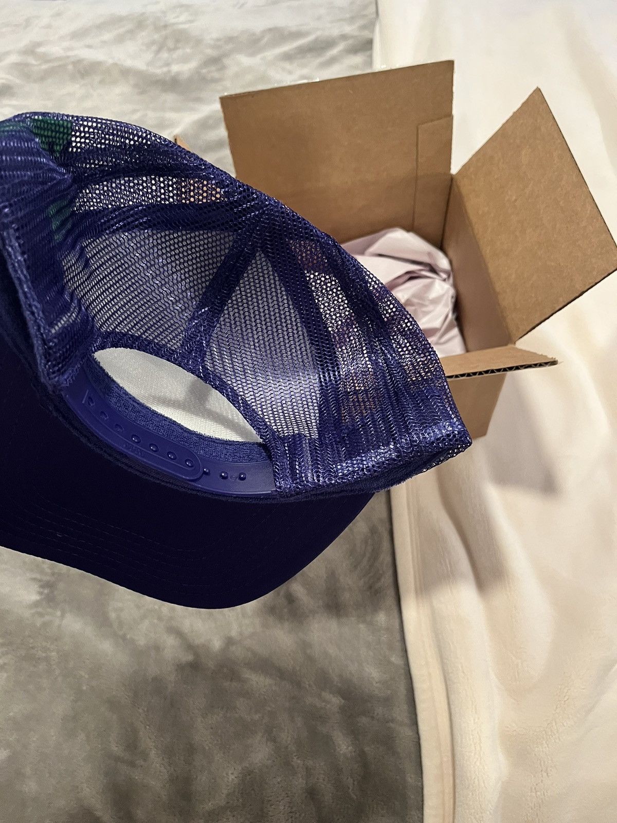 Virgil Abloh Virgil Abloh Torch Hat Purple Brand New Size ONE SIZE - 3 Thumbnail