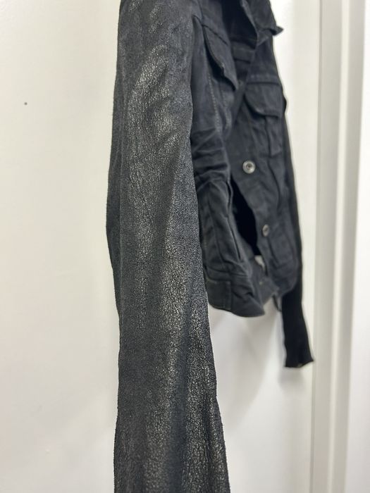 Rick Owens SS09 Strutter Denim/Leather Jacket | Grailed