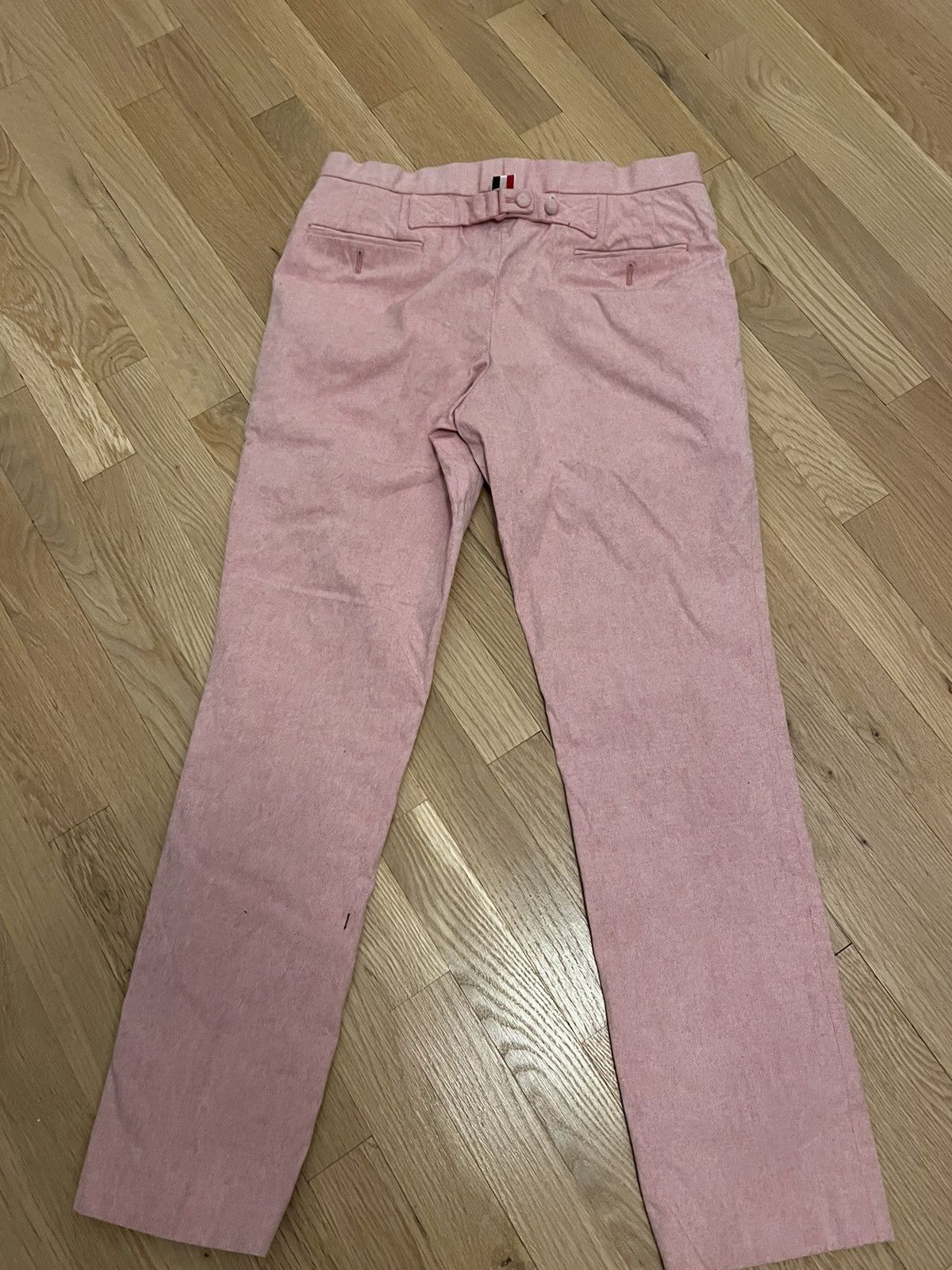 Thom Browne Thom Browne sz 1 pink Cotton blend pants Size US 30 / EU 46 - 2 Thumbnail
