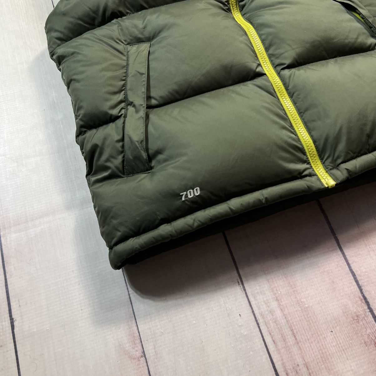 The North Face The North Face Puffer Vest Nuptse 700 Gilet Khaki Green Size US M / EU 48-50 / 2 - 3 Thumbnail