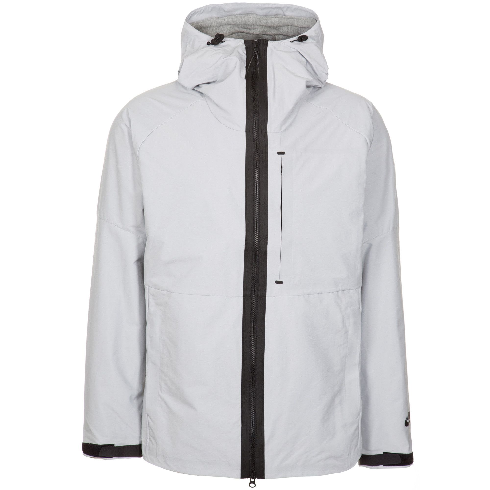 Nike NikeLab ACG 2 in 1 Tech Jacket Fleece Hoodie Silver Shell Modular Parka Grailed