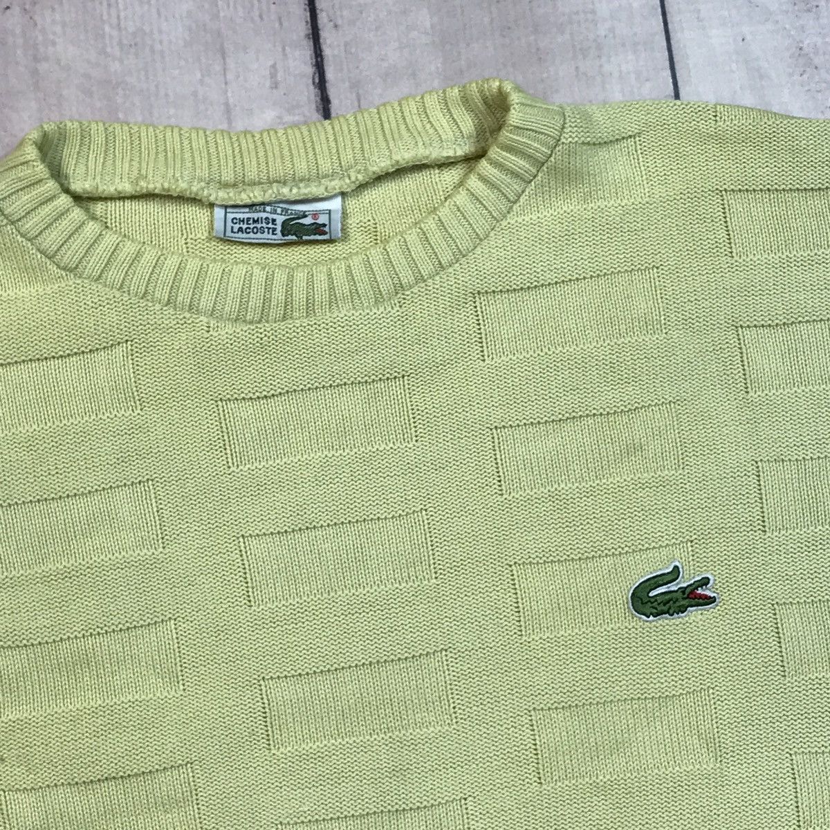 Lacoste Vintage Lacoste Knitwear Sweater Size US M / EU 48-50 / 2 - 2 Thumbnail