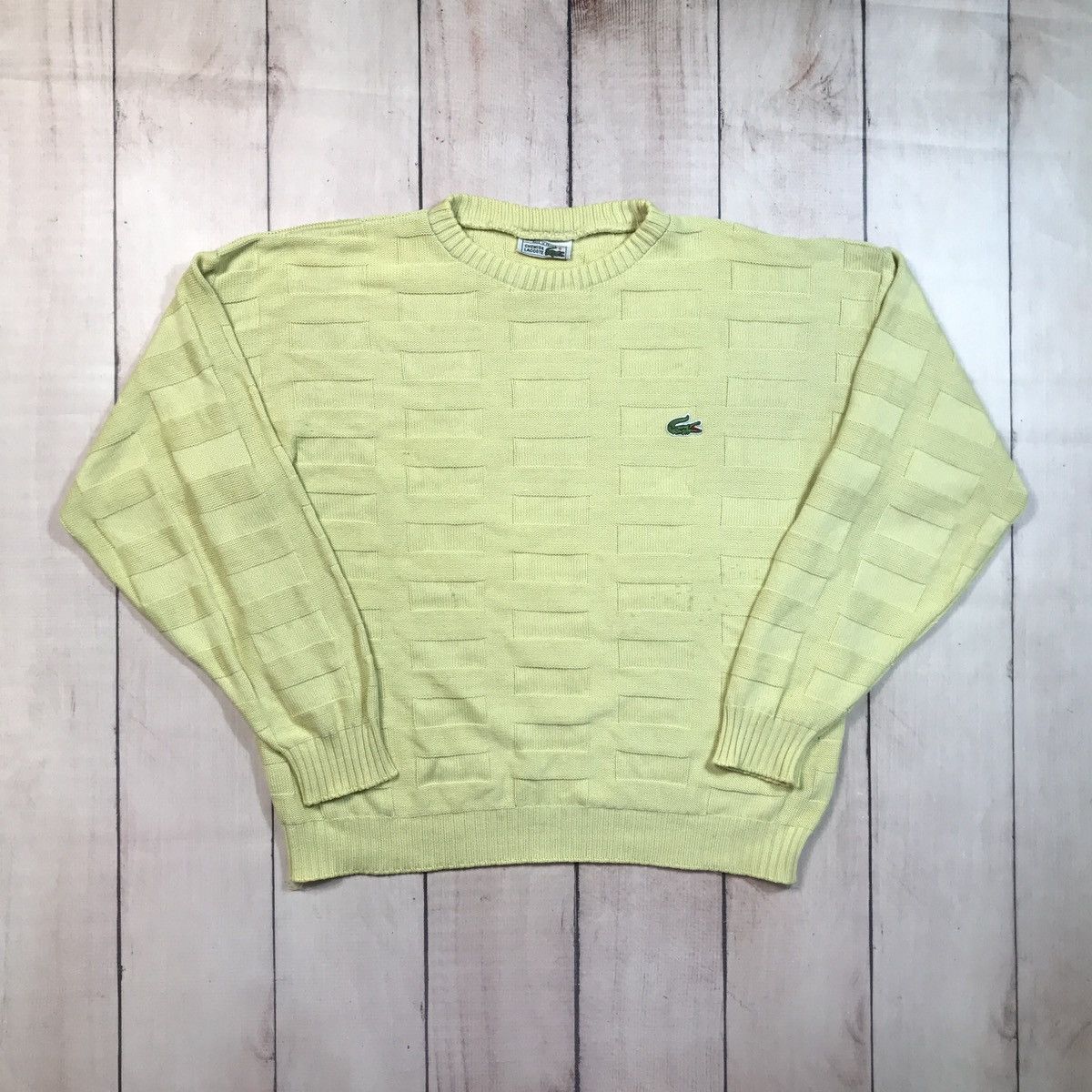Lacoste Vintage Lacoste Knitwear Sweater Size US M / EU 48-50 / 2 - 1 Thumbnail