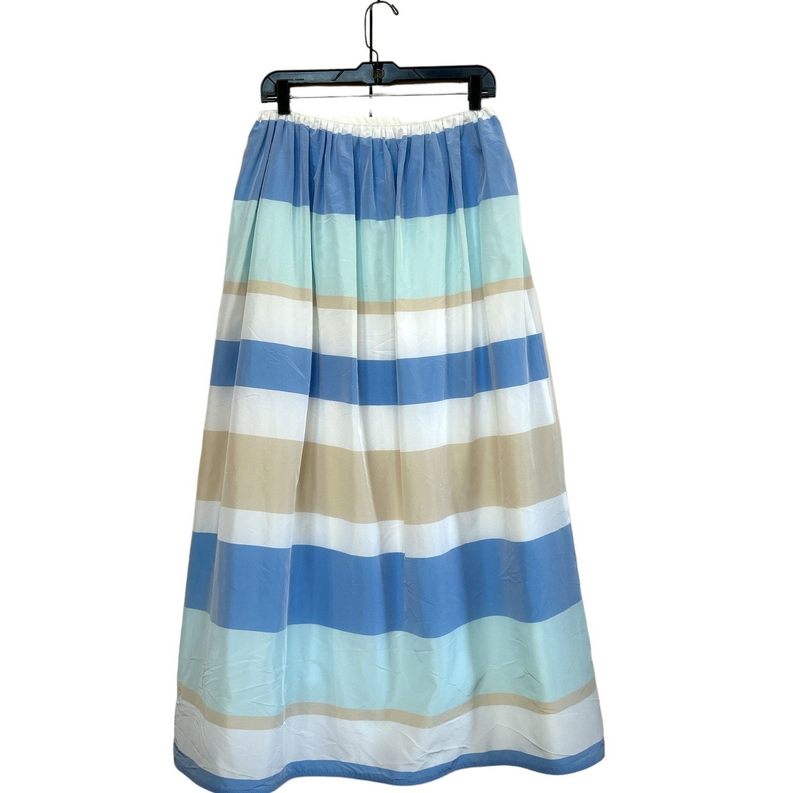 Vintage David Meister Womens Skirt Size 10 Maxi Long Striped