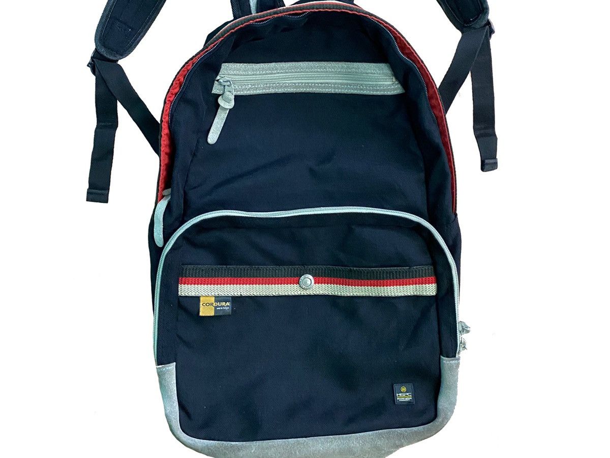 Japanese Brand × MasterPiece DAYPACK BACKPACK MASTERPIECE LEATHER NYLON CORDURA Size ONE SIZE - 3 Thumbnail