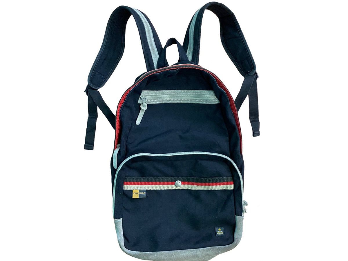 Japanese Brand × MasterPiece DAYPACK BACKPACK MASTERPIECE LEATHER NYLON CORDURA Size ONE SIZE - 2 Thumbnail