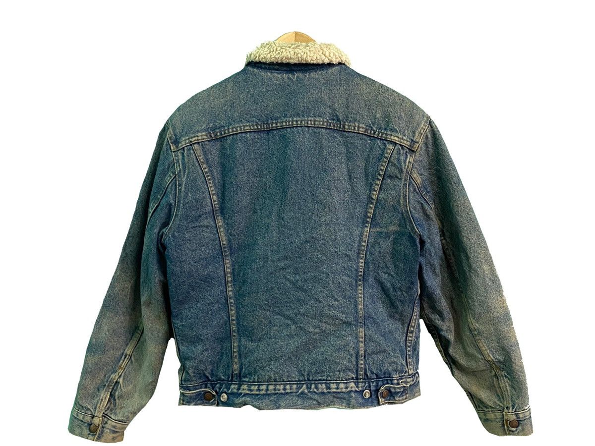 Levi's VINTAGE LEVIS SHERPA LINED BLUE DENIM JACKET Size US S / EU 44-46 / 1 - 5 Thumbnail