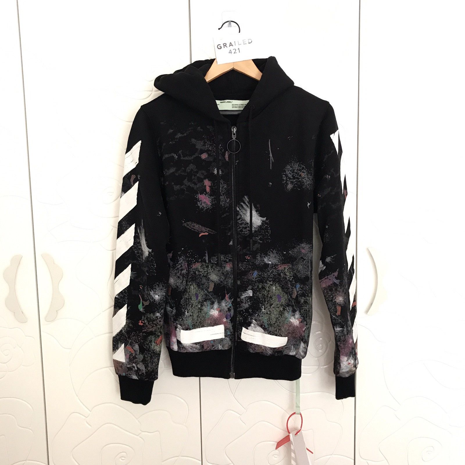 Off white fireworks sweater hotsell