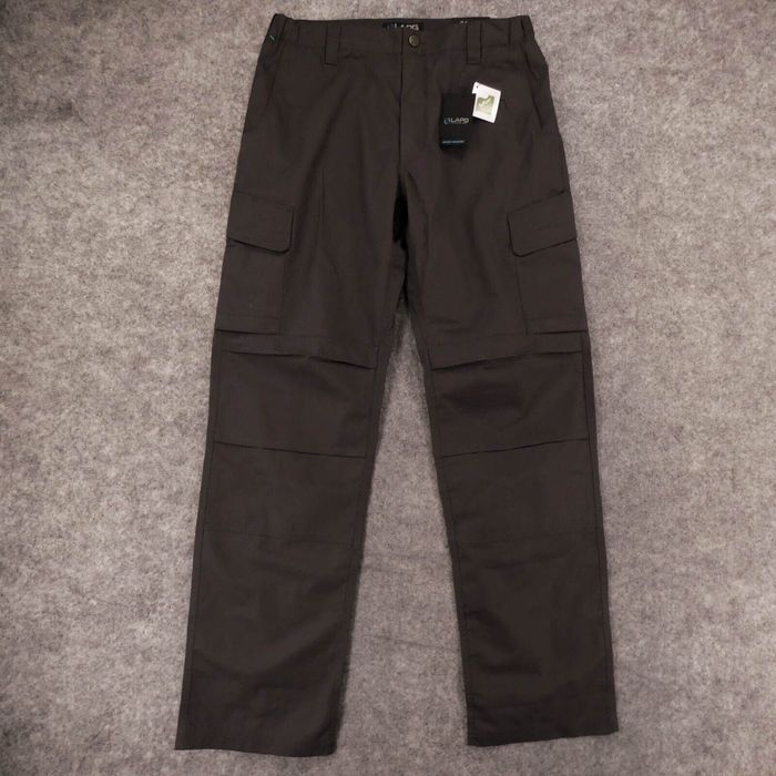 Vintage LAPG Cargo Pants Mens 36x36 Flat Front Charcoal Gray Tactical ...