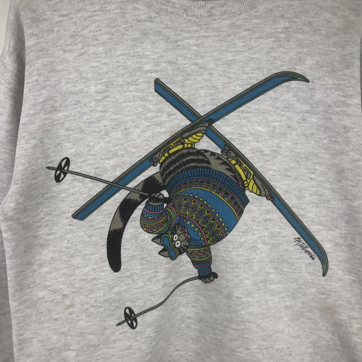 Vintage Vintage Crazy Shirts Hawaii Crewneck Pullover Sweatshirt Size US M / EU 48-50 / 2 - 2 Thumbnail