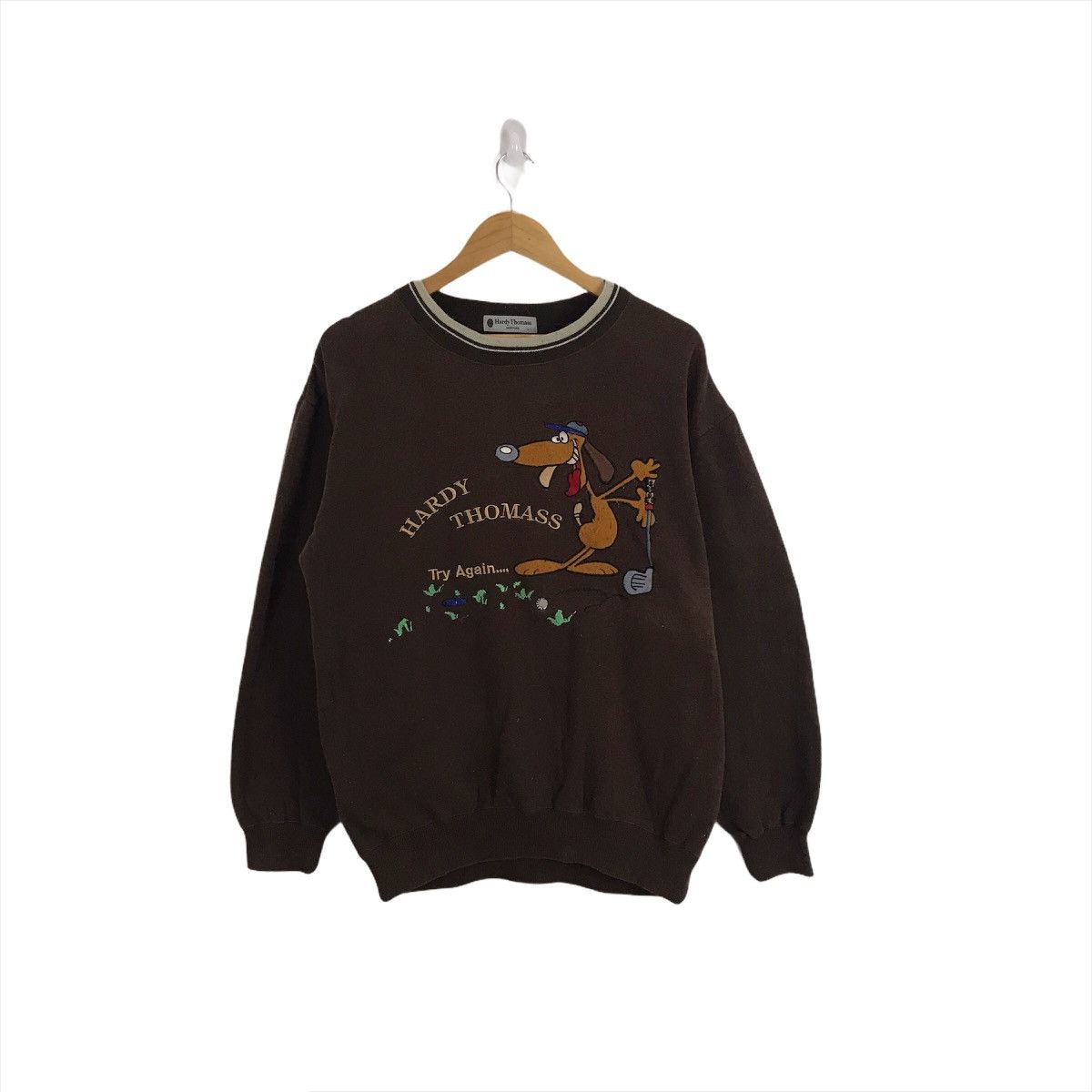 Designer Hardy Thomas New York Crewneck Jumper Sweatshirt Size US L / EU 52-54 / 3 - 1 Thumbnail