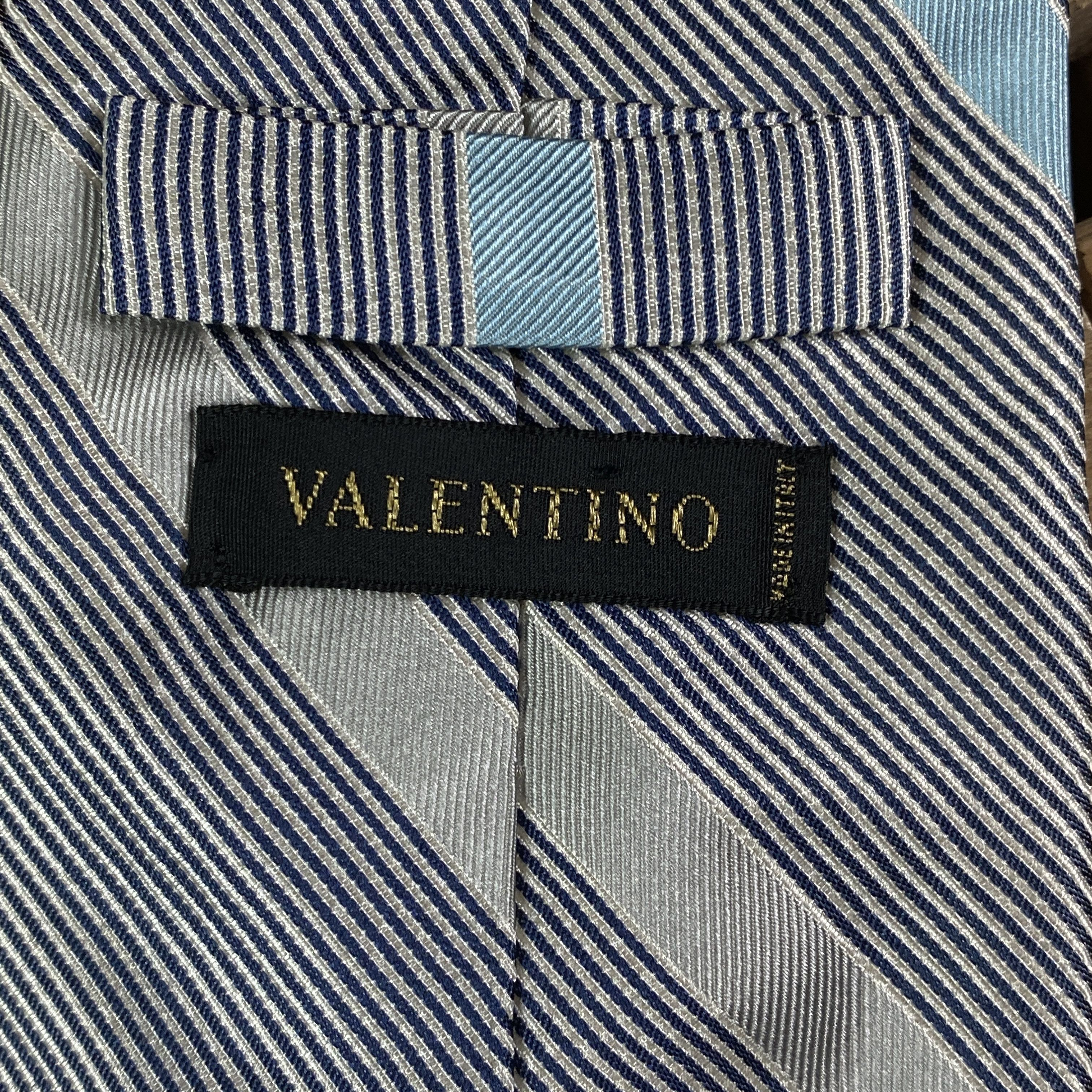 Valentino Mens Tie Valentino Silk Size ONE SIZE - 5 Thumbnail