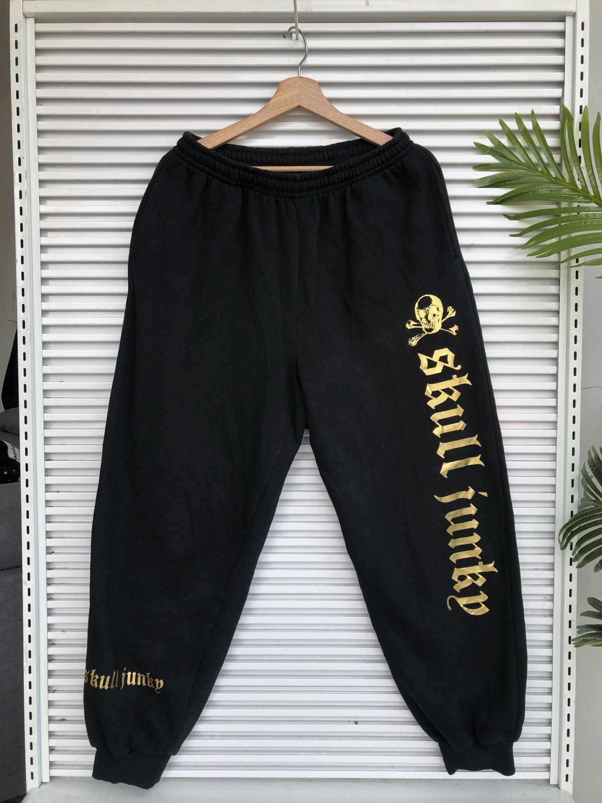 Vintage Skulls Junky Punk Tactical SweatPants Hysteric