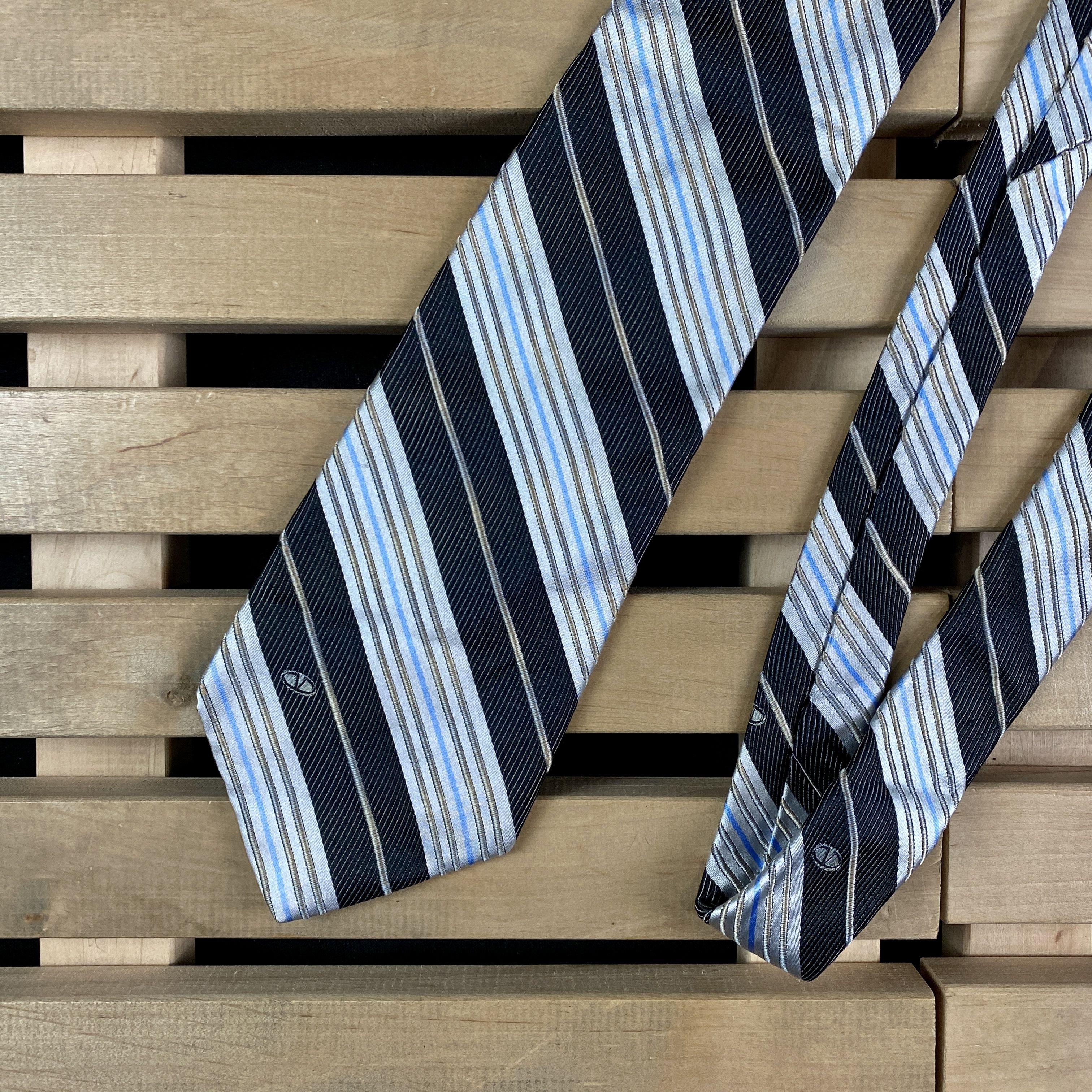 Valentino × Vintage Mens Tie Silk Valentino Vintage Size ONE SIZE - 3 Thumbnail