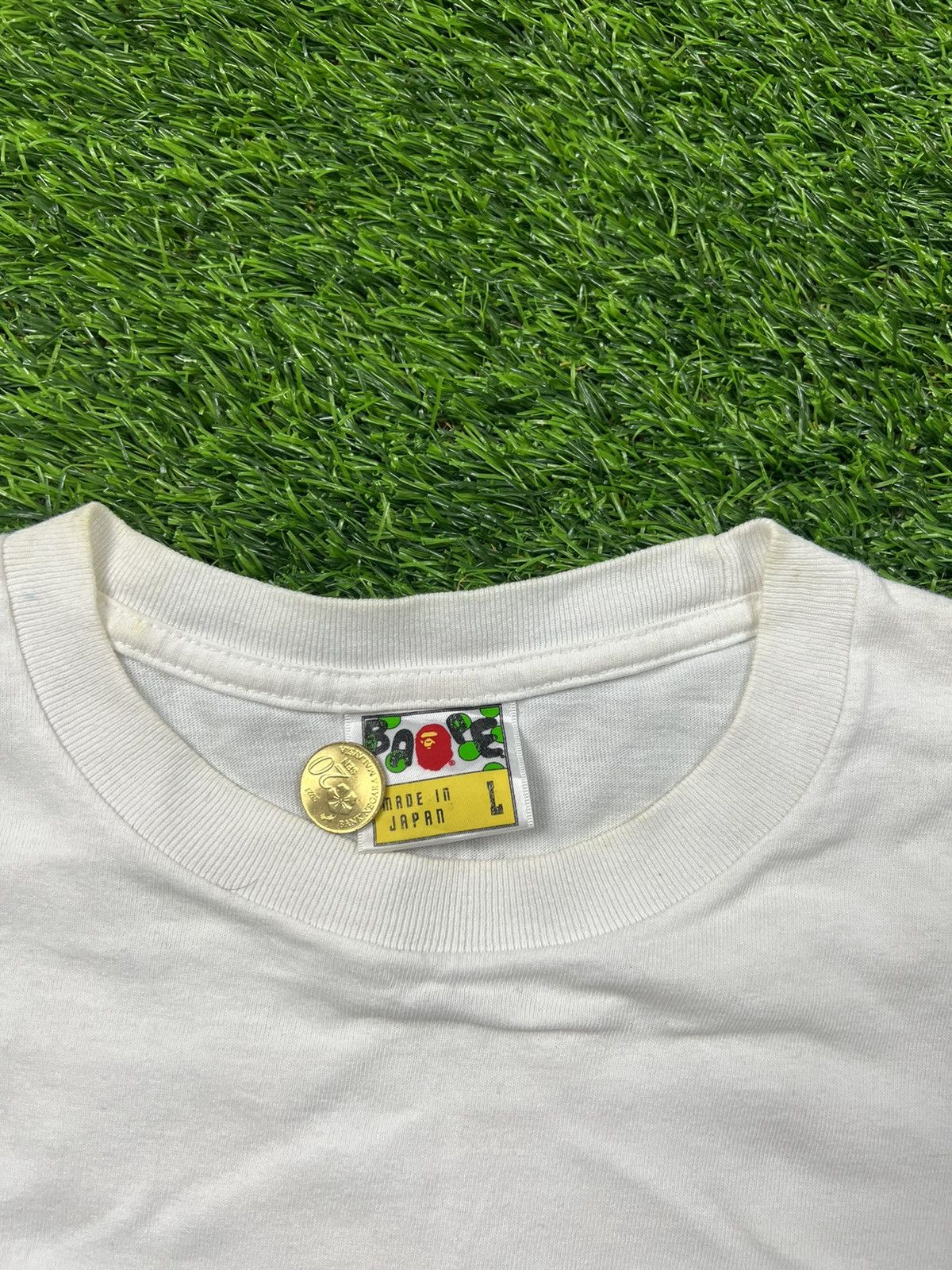 Bape Baby Milo Zigzag Tee Size US L / EU 52-54 / 3 - 8 Thumbnail