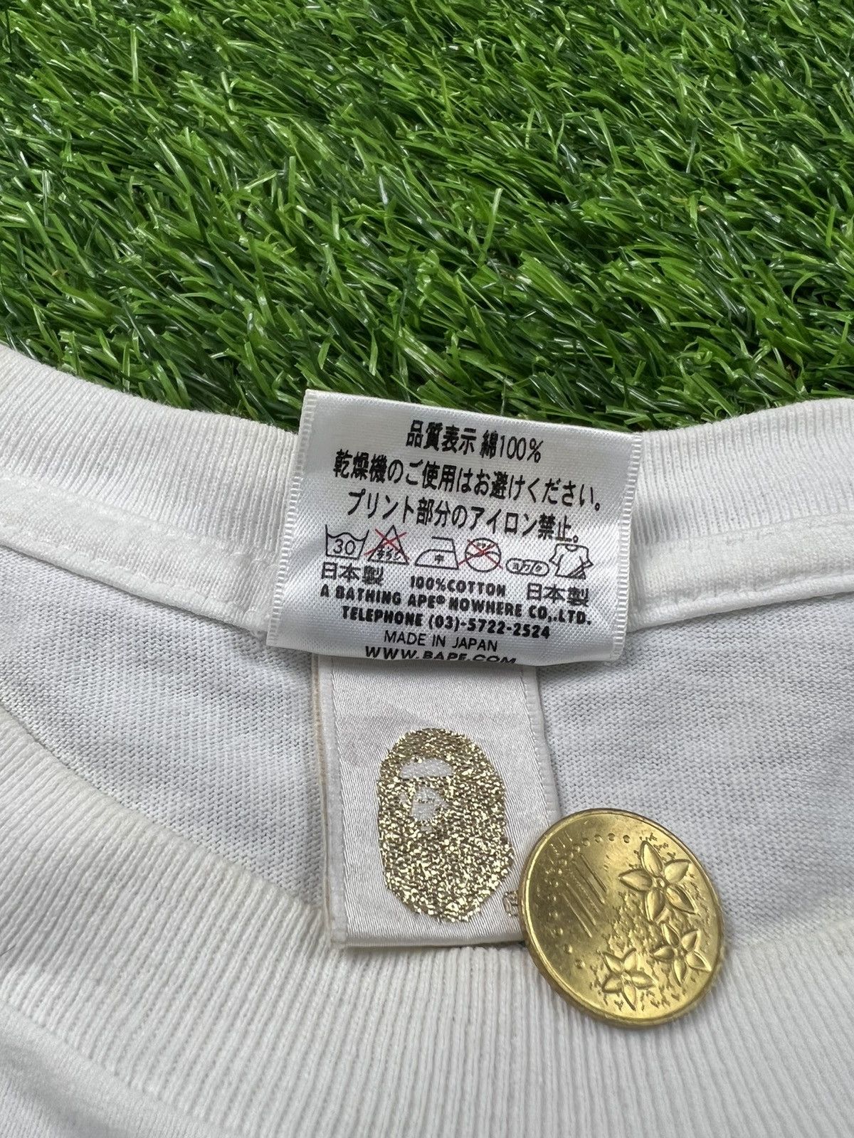 Bape Baby Milo Zigzag Tee Size US L / EU 52-54 / 3 - 9 Thumbnail