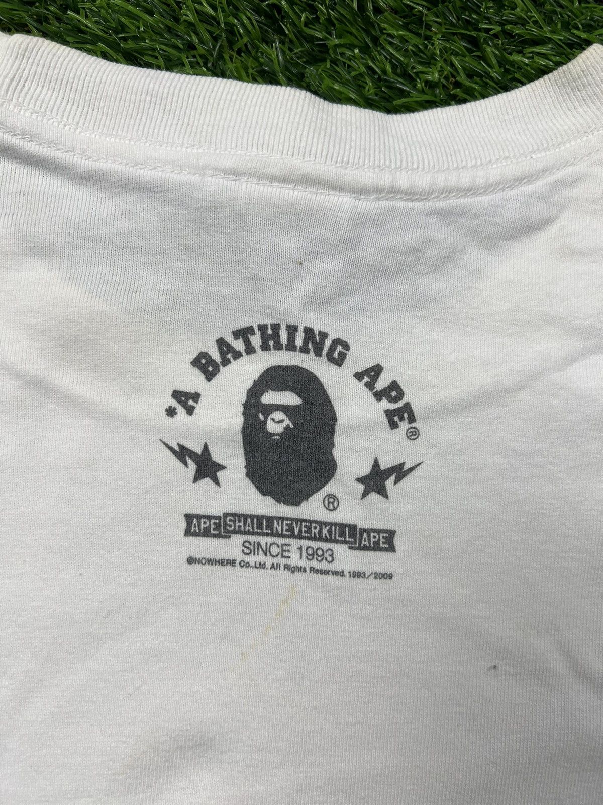 Bape Baby Milo Zigzag Tee Size US L / EU 52-54 / 3 - 4 Thumbnail