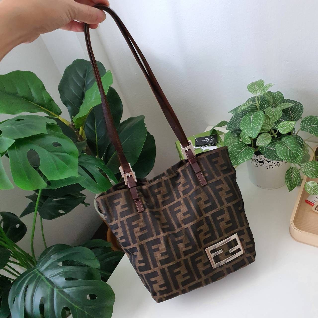 Rare! Fendi mini tote Zucca