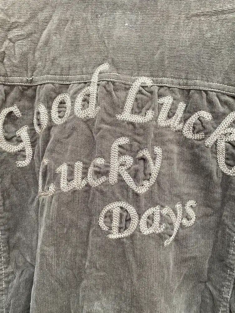 Japanese Brand × Vintage World Jeans International Trucker Coudroy Jacket Size US M / EU 48-50 / 2 - 7 Thumbnail