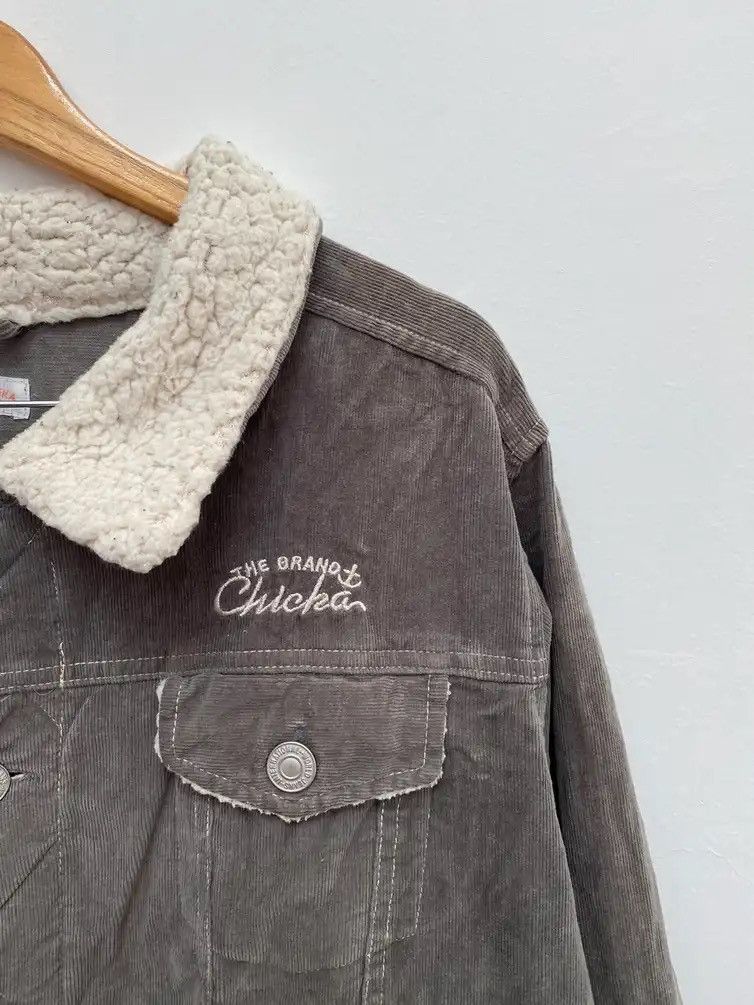 Japanese Brand × Vintage World Jeans International Trucker Coudroy Jacket Size US M / EU 48-50 / 2 - 4 Thumbnail