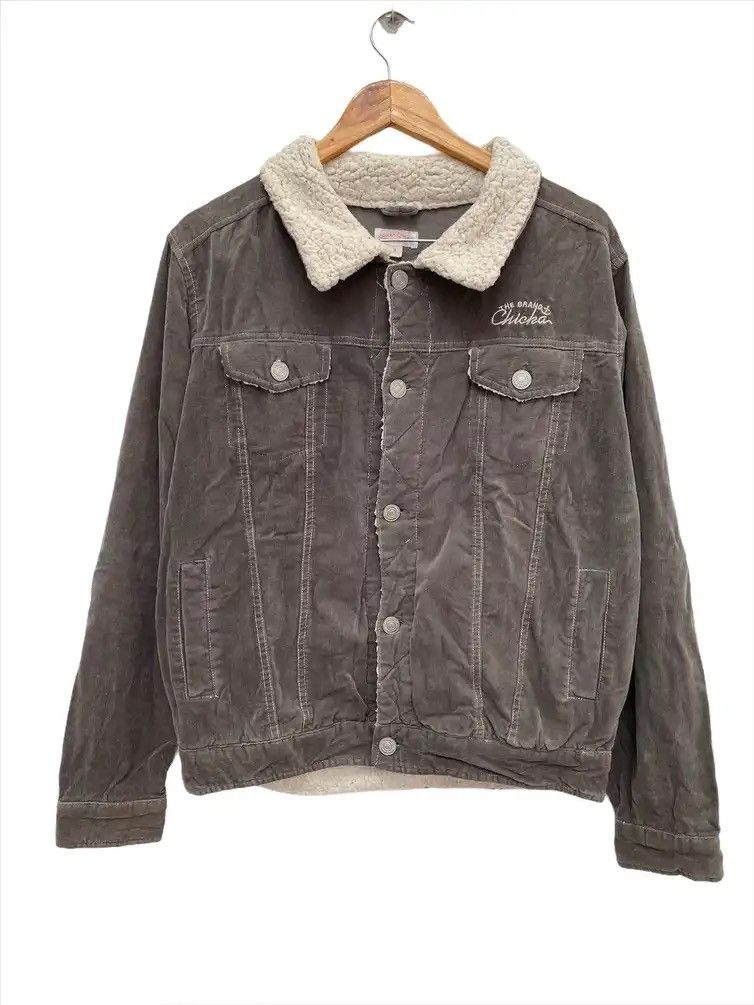 Japanese Brand × Vintage World Jeans International Trucker Coudroy Jacket Size US M / EU 48-50 / 2 - 2 Thumbnail