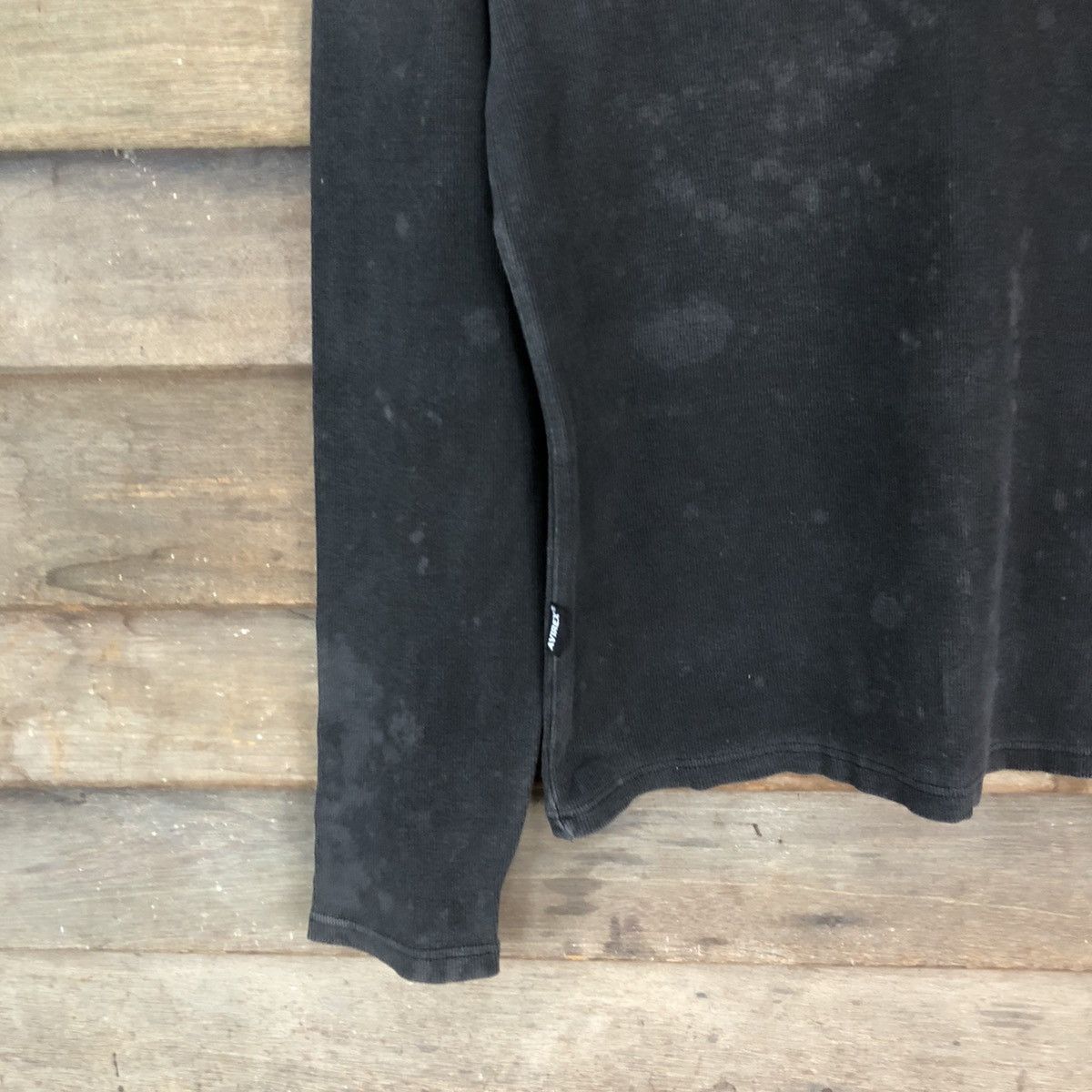 Avirex Avirex USA faded Black Sweatshirt #456B Size M / US 6-8 / IT 42-44 - 4 Thumbnail