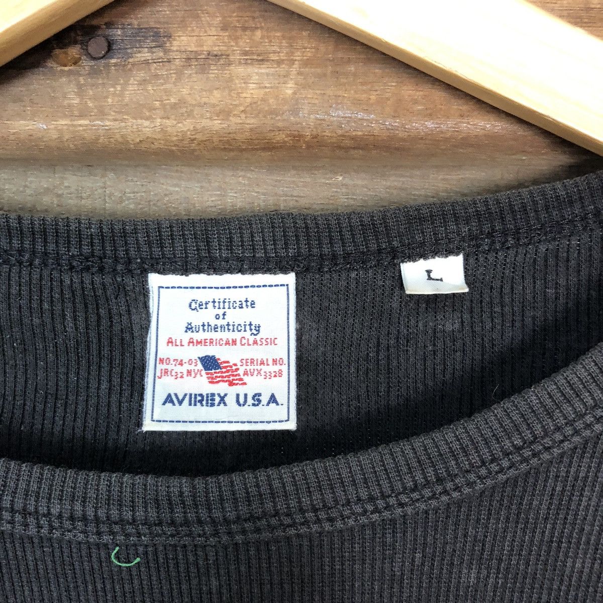 Avirex Avirex USA faded Black Sweatshirt #456B Size M / US 6-8 / IT 42-44 - 8 Thumbnail
