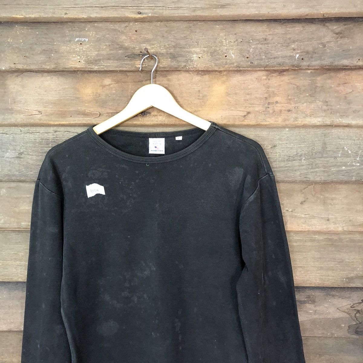 Avirex Avirex USA faded Black Sweatshirt #456B Size M / US 6-8 / IT 42-44 - 2 Thumbnail