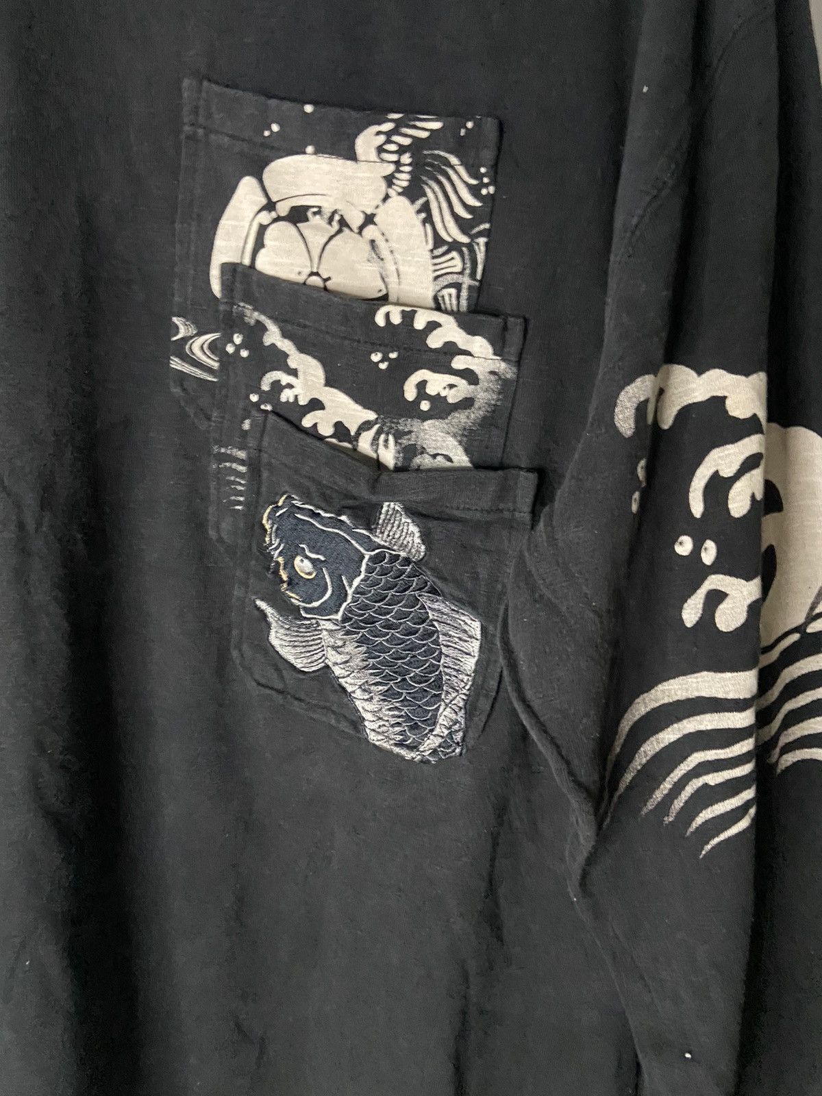 Japanese Brand VINTAGE RARE DESIGN X KARA KURI GENERATION❤️❤️😊 Size US XXL / EU 58 / 5 - 3 Thumbnail