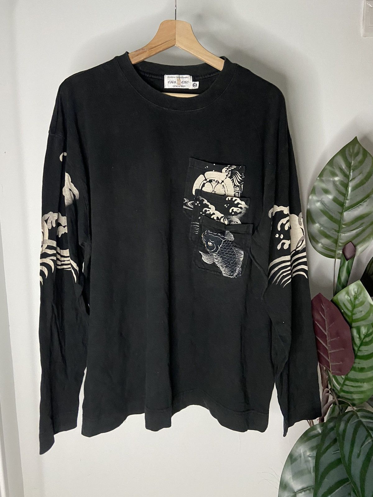 Japanese Brand VINTAGE RARE DESIGN X KARA KURI GENERATION❤️❤️😊 Size US XXL / EU 58 / 5 - 1 Thumbnail