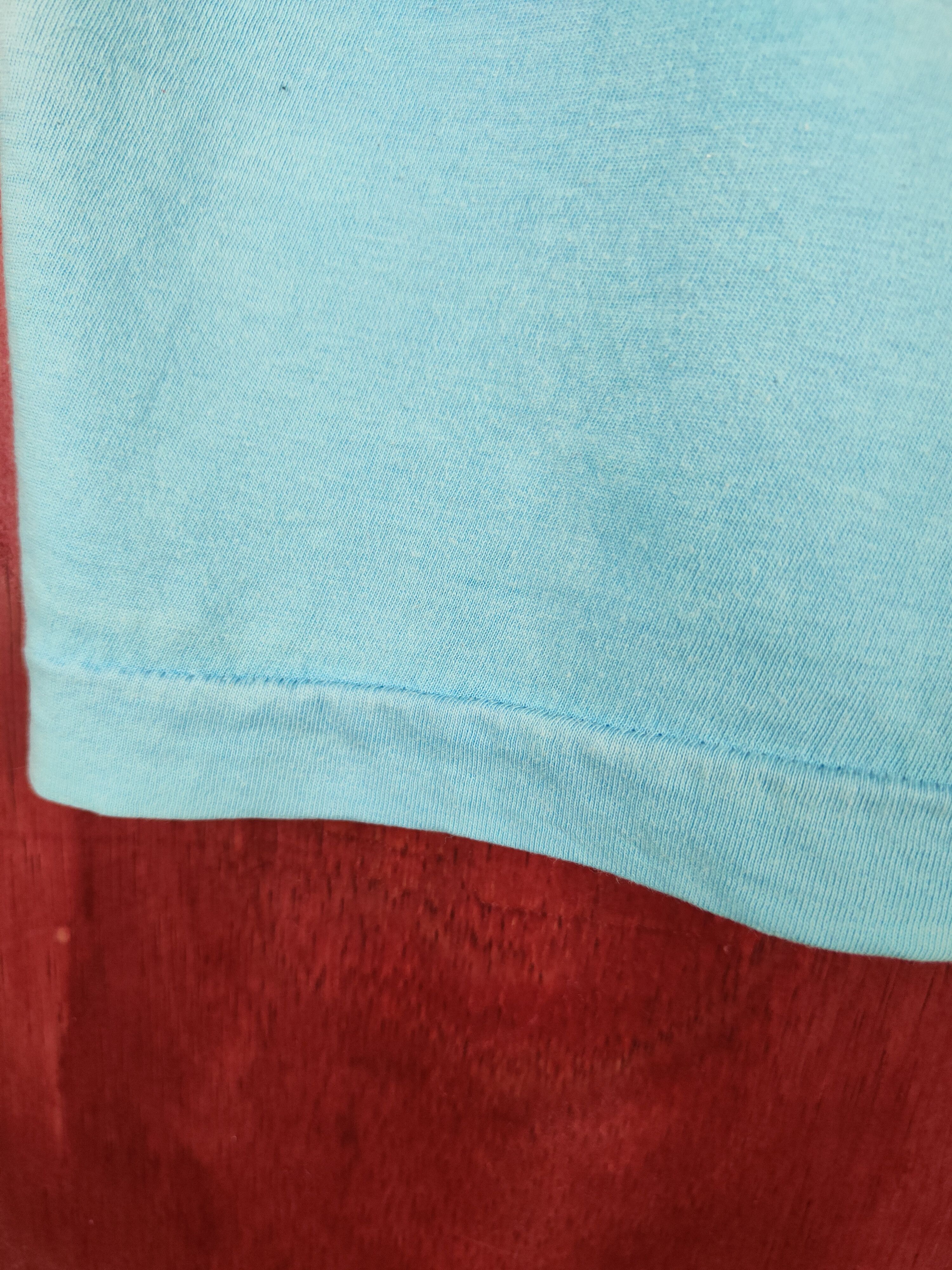 Japanese Brand 24hour Television faded Blue Short Sleeve T-shirt #S651 Size US M / EU 48-50 / 2 - 9 Thumbnail