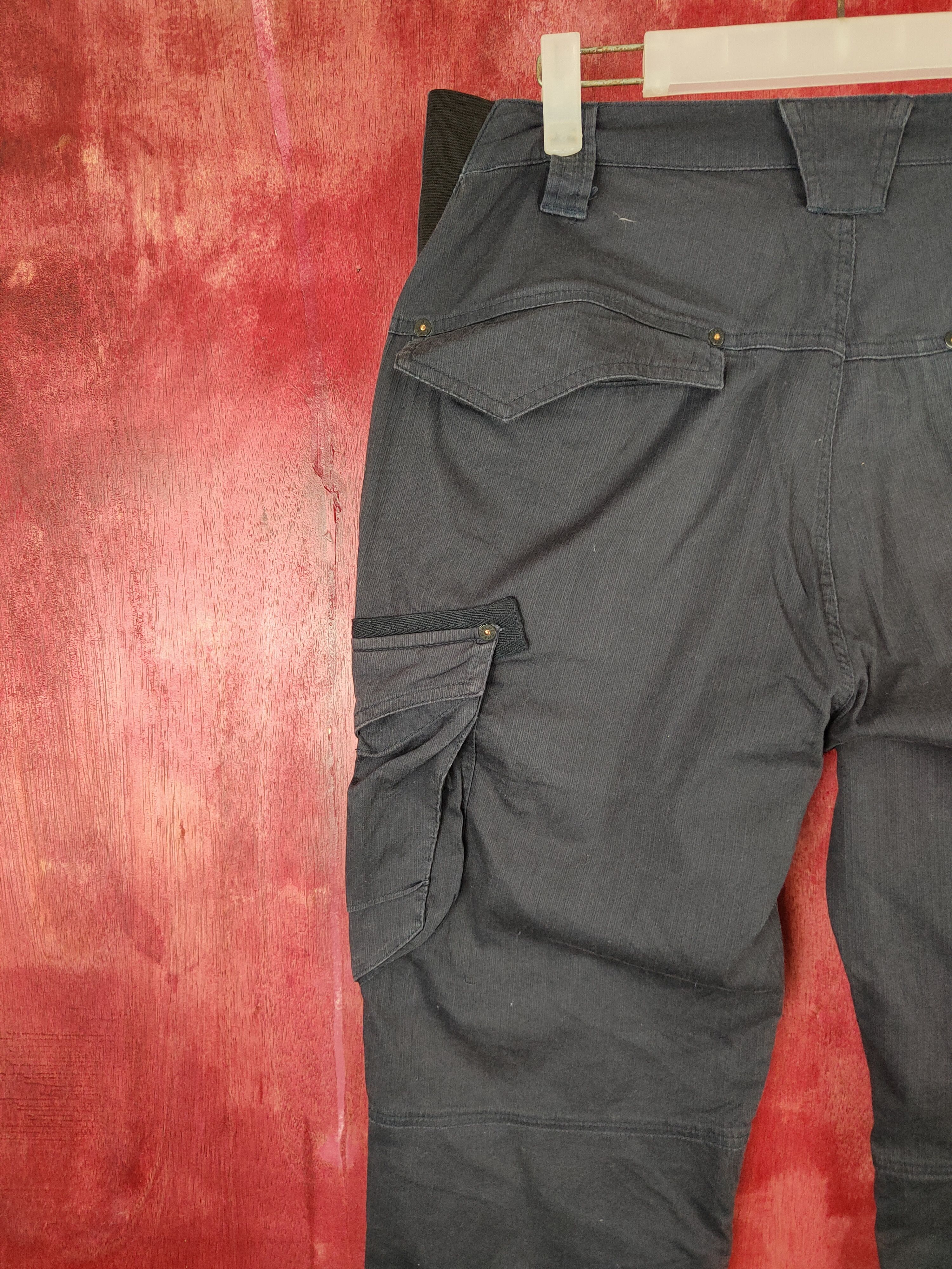 Japanese Brand Field Core-Cordura Multi Pocket Tactical Cargo Pants #S630 Size US 34 / EU 50 - 10 Thumbnail