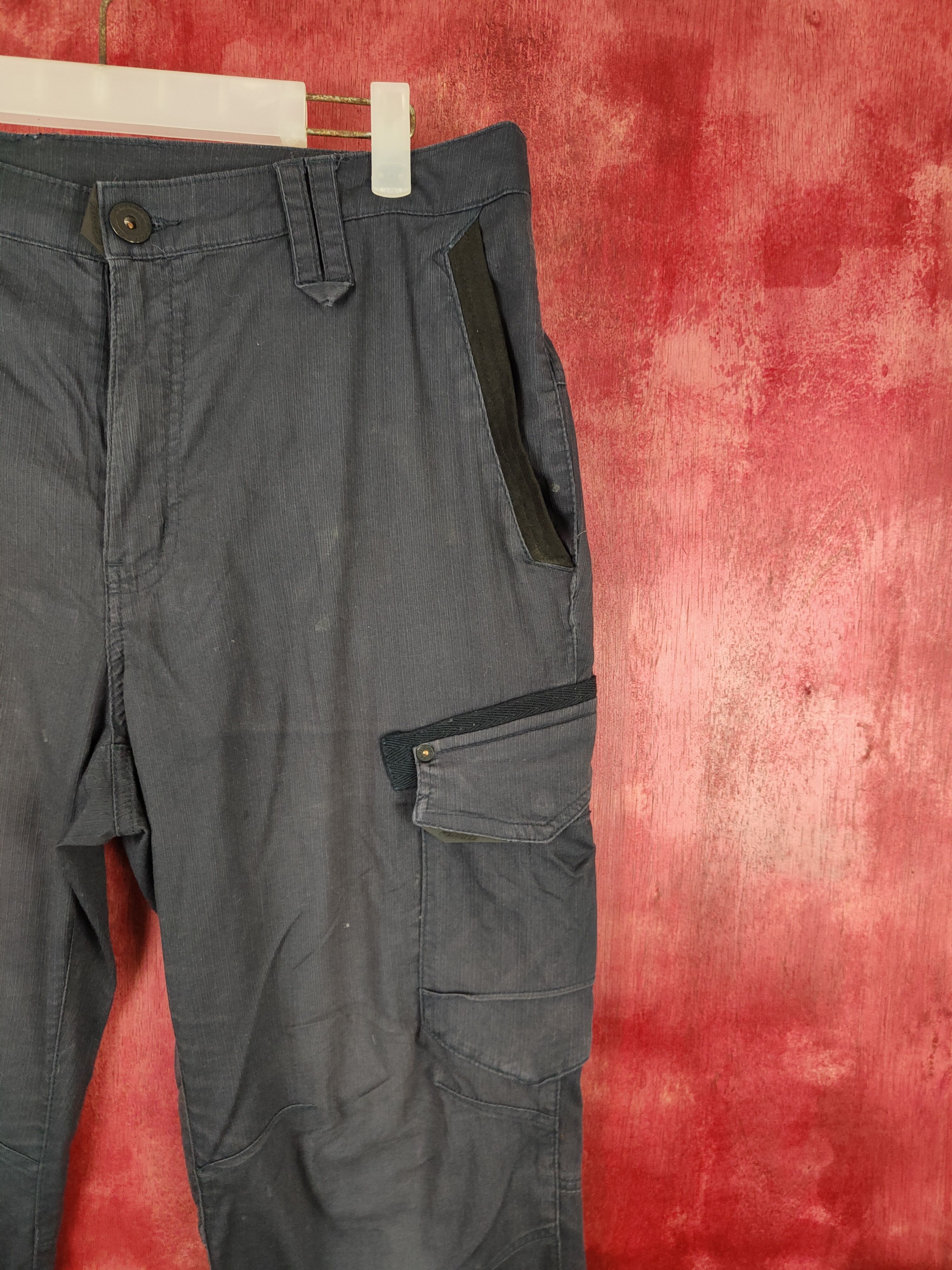 Japanese Brand Field Core-Cordura Multi Pocket Tactical Cargo Pants #S630 Size US 34 / EU 50 - 6 Thumbnail
