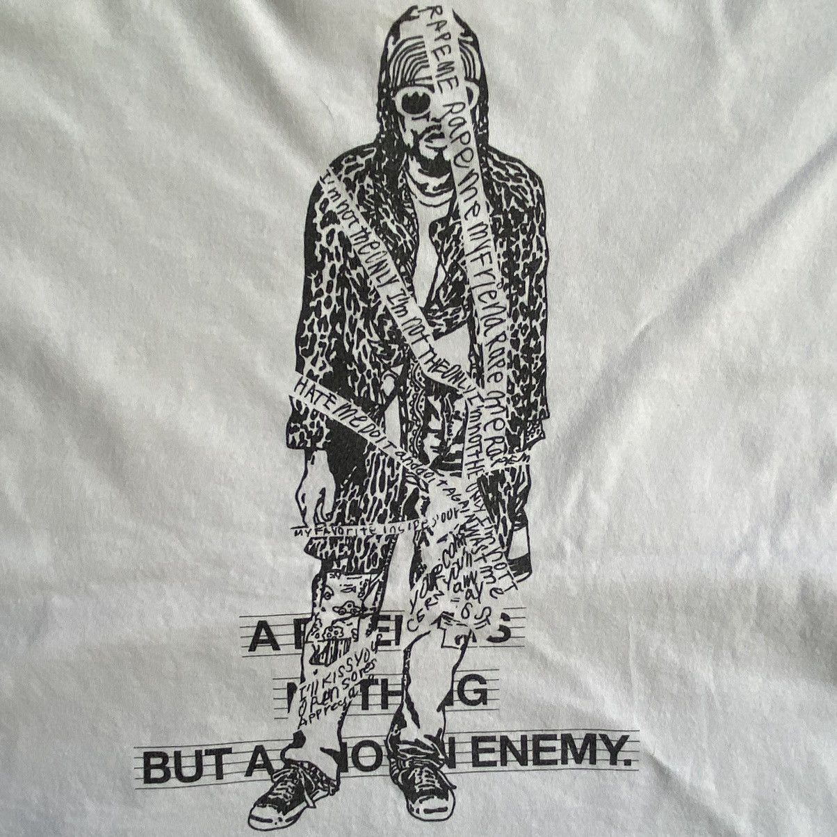 Number (N)ine Number (N)ine Kurt Cobain Rape Me T Shirt Size US M / EU 48-50 / 2 - 3 Thumbnail
