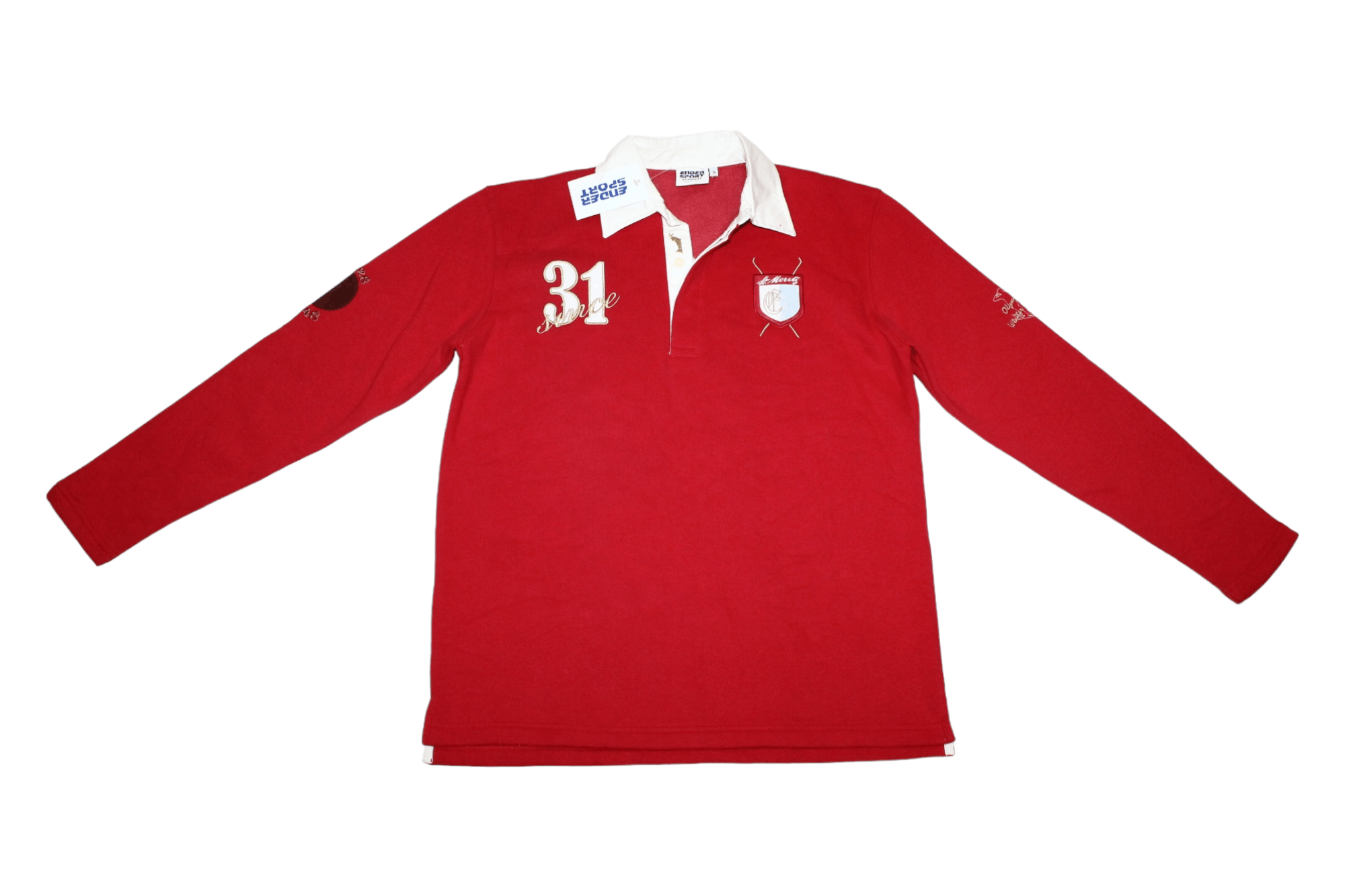 Sports Specialties 🔥St. Moritz Olympic Games Anniversary L/S Fleece lined Polo Size US S / EU 44-46 / 1 - 5 Thumbnail