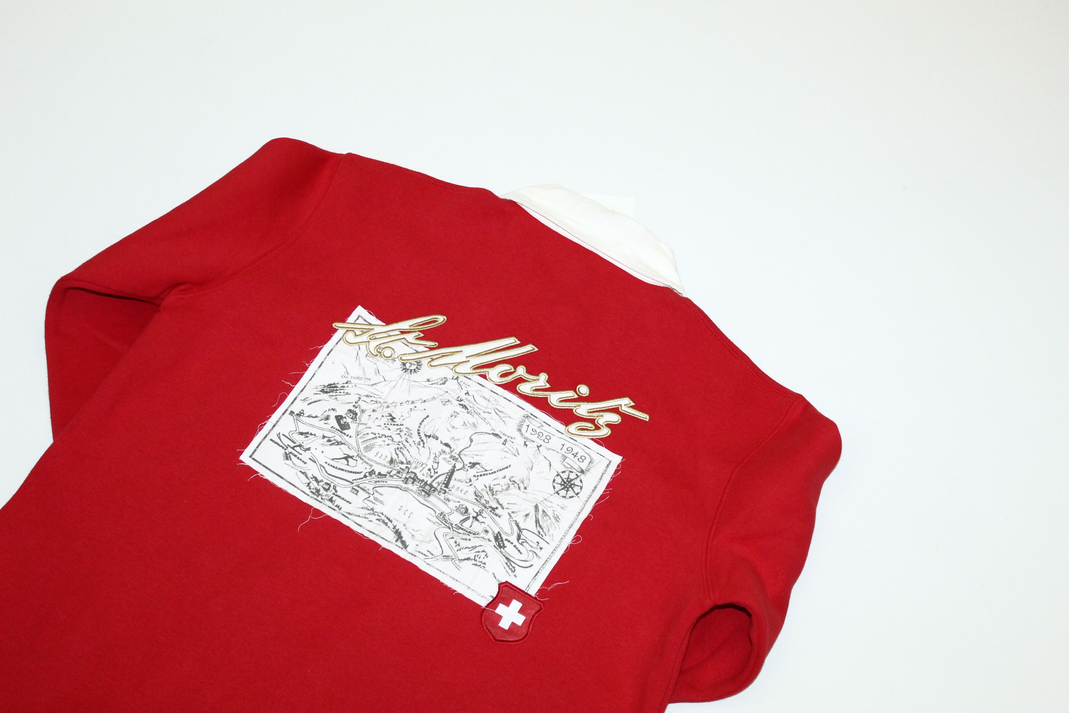 Sports Specialties 🔥St. Moritz Olympic Games Anniversary L/S Fleece lined Polo Size US S / EU 44-46 / 1 - 7 Thumbnail
