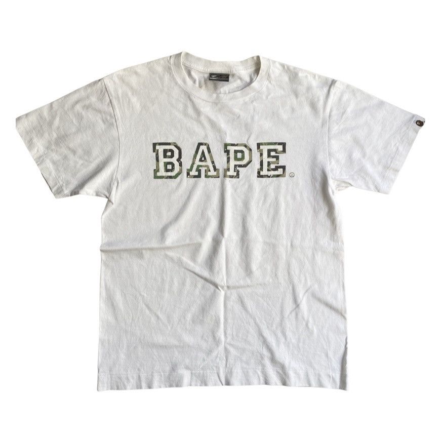 Bape Camo Logo T Shirt