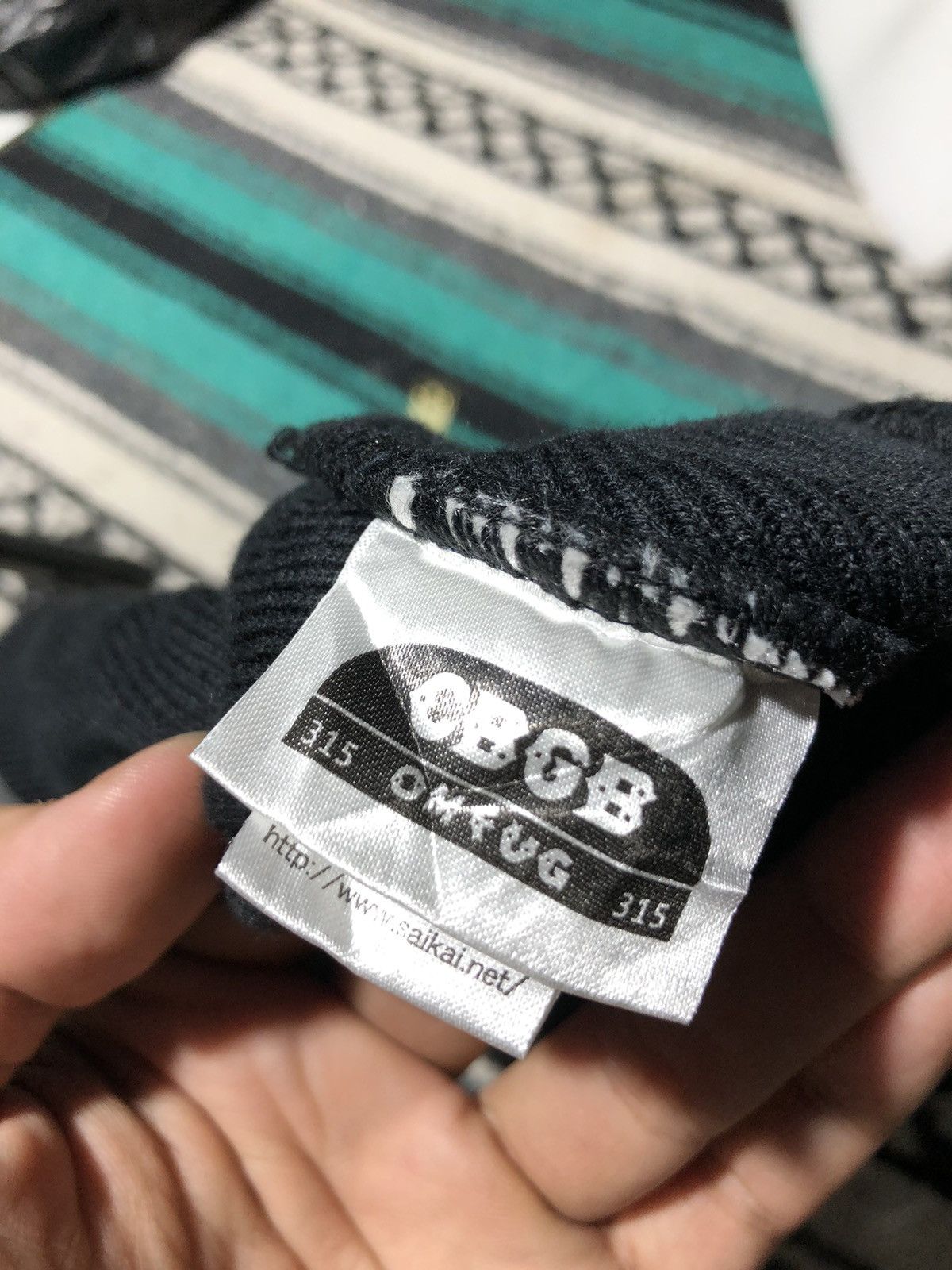 Other CBGB OMFUG Skull Beanie Hat Size ONE SIZE - 4 Thumbnail