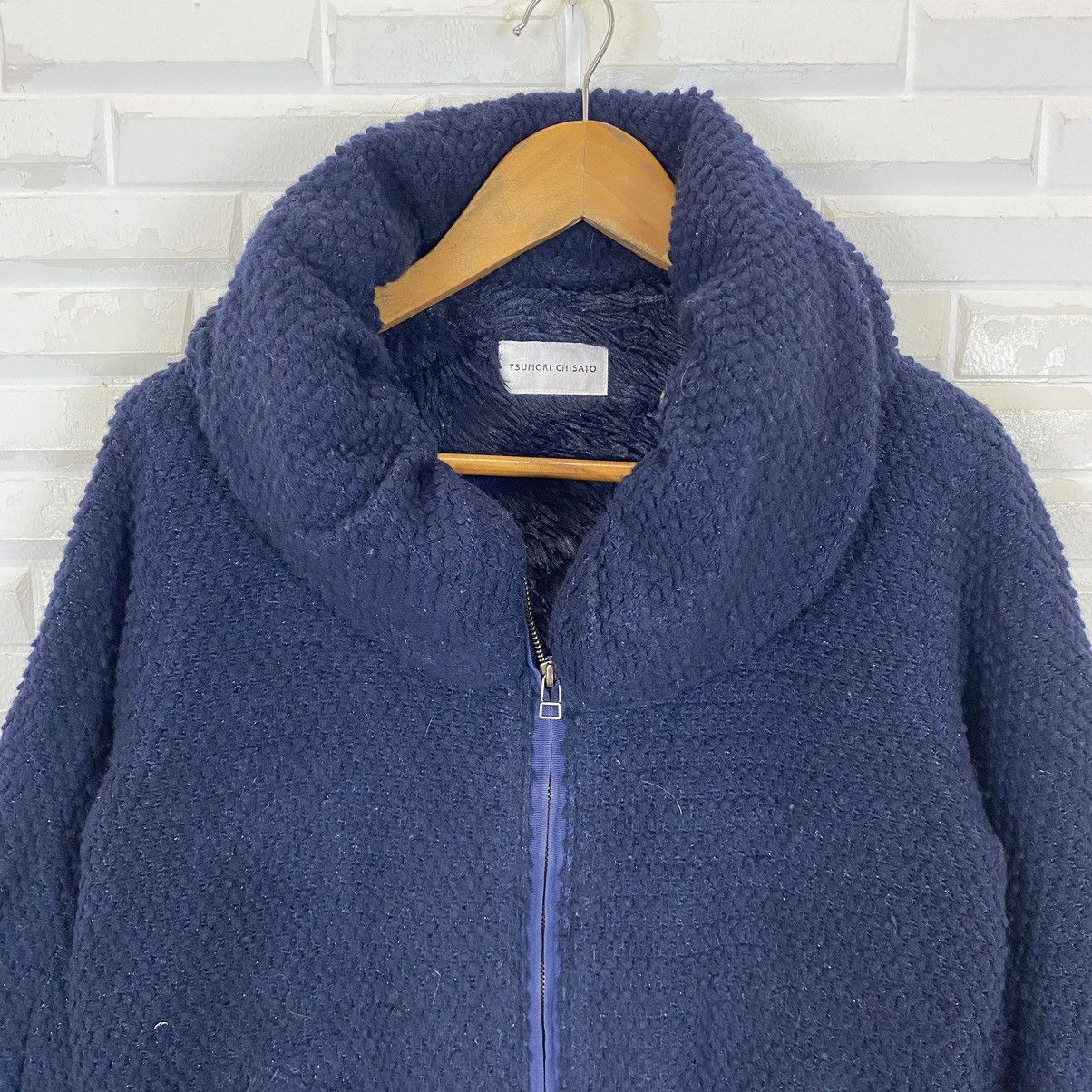 Tsumori Chisato Tsumori Chisato ring collar zipper jacket Size US S / EU 44-46 / 1 - 5 Thumbnail
