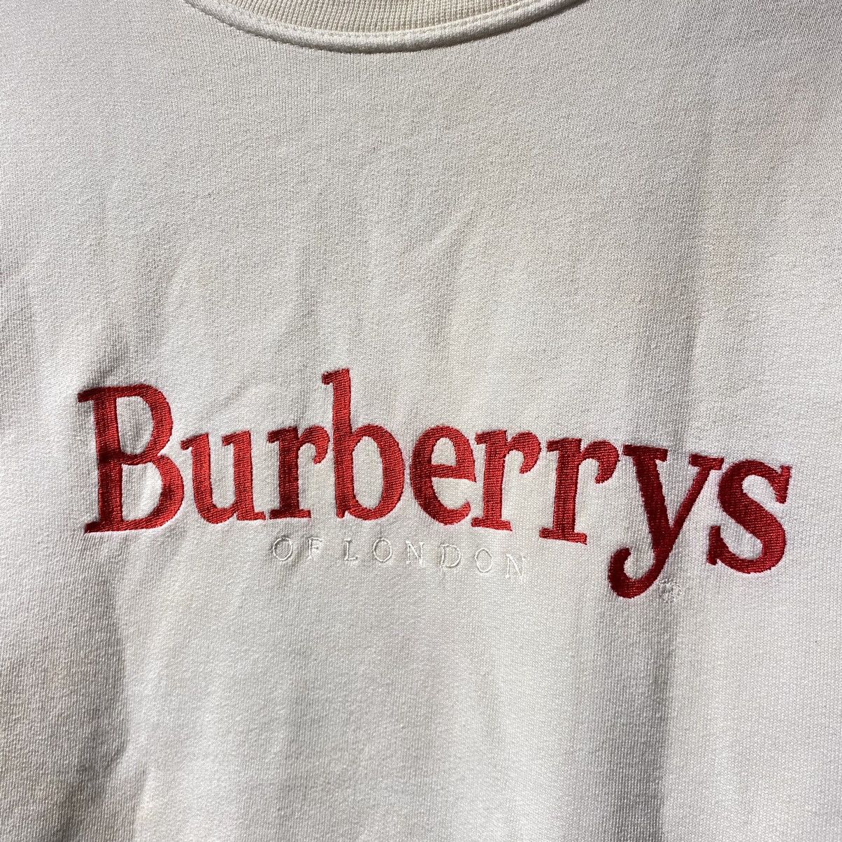 Burberry VINTAGE‼️Burberrys Of London Spell Out Embroidery Sweatshirt Size US M / EU 48-50 / 2 - 4 Thumbnail