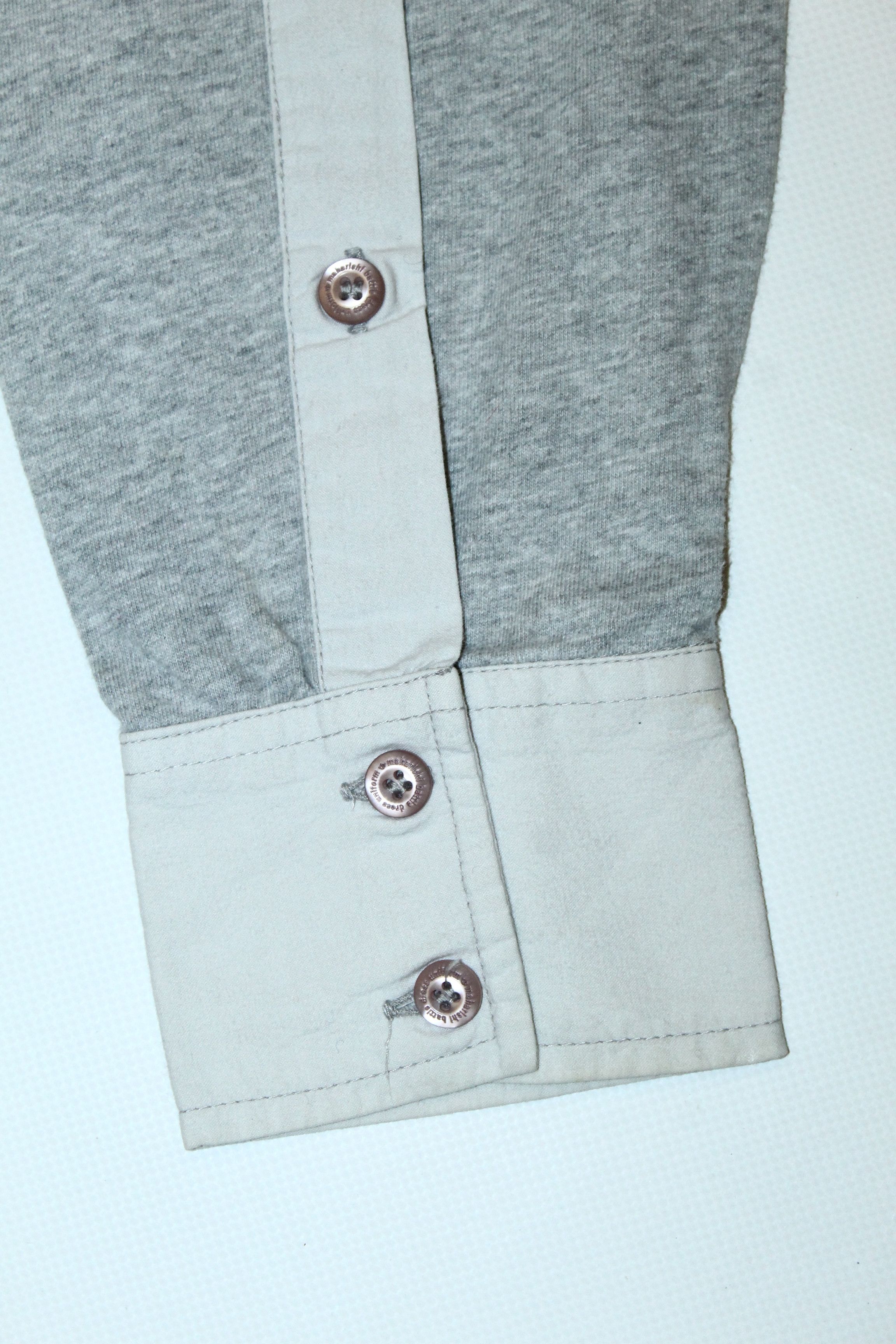 Maharishi Maharishi Royal Grandad collar Popover Stretch Knitted Shirt Size US L / EU 52-54 / 3 - 9 Thumbnail